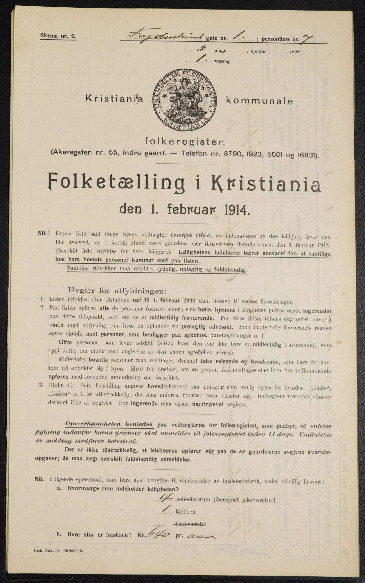 OBA, Kommunal folketelling 1.2.1914 for Kristiania, 1914, s. 28171