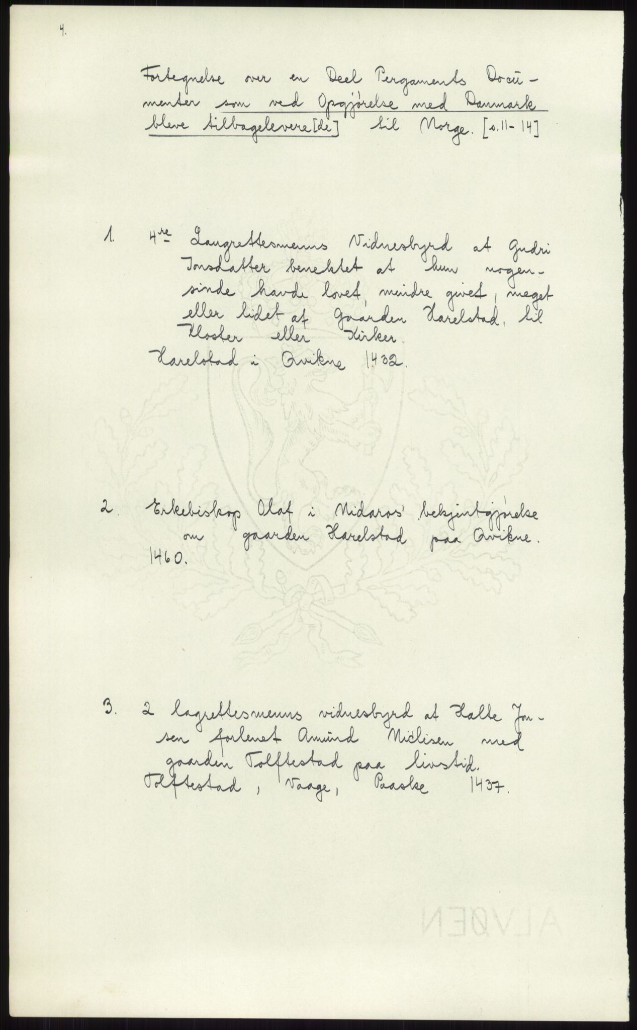 Samlinger til kildeutgivelse, Diplomavskriftsamlingen, AV/RA-EA-4053/H/Ha, s. 2591