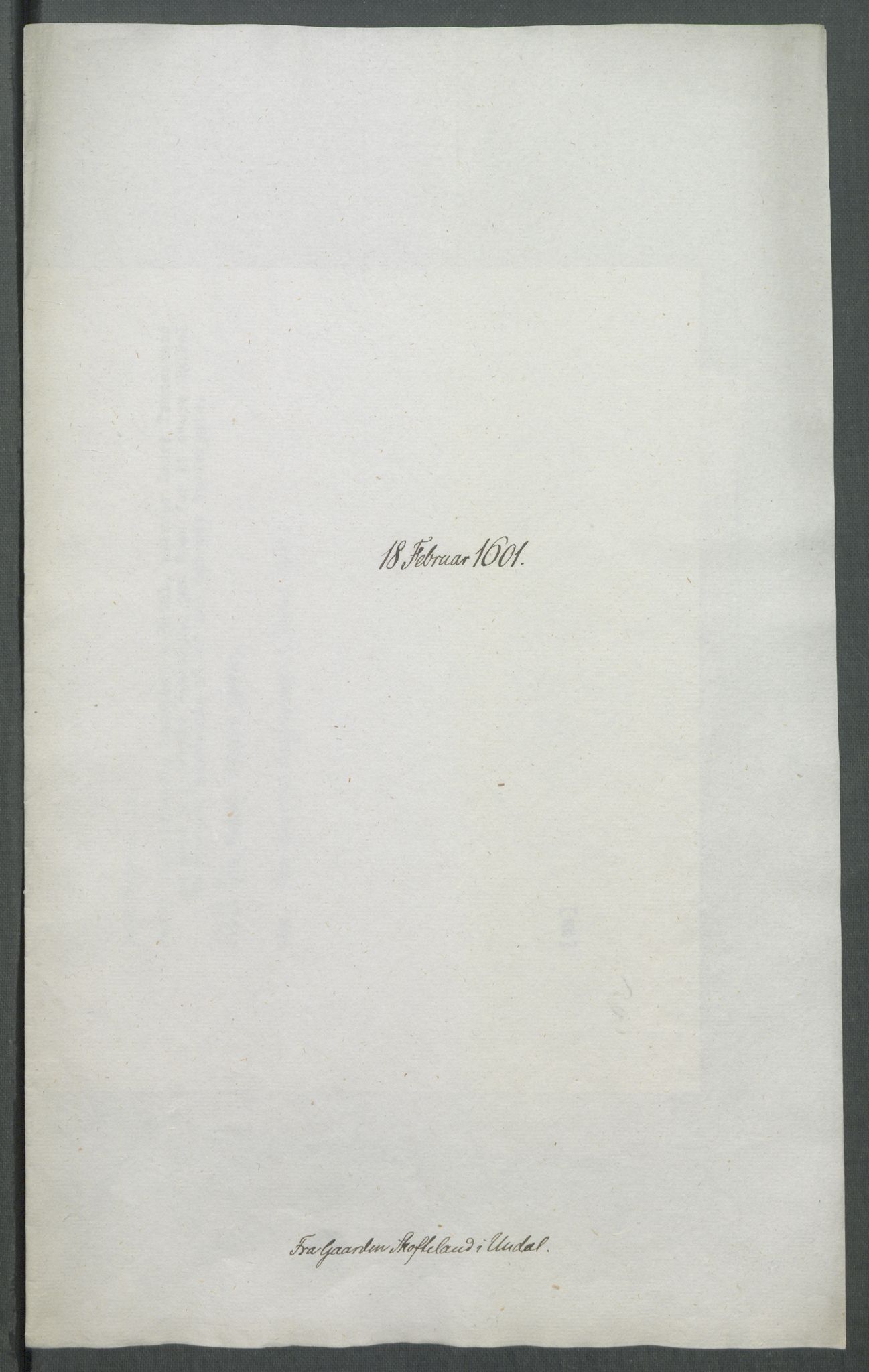 Riksarkivets diplomsamling, AV/RA-EA-5965/F02/L0110: Dokumenter, 1601, s. 14