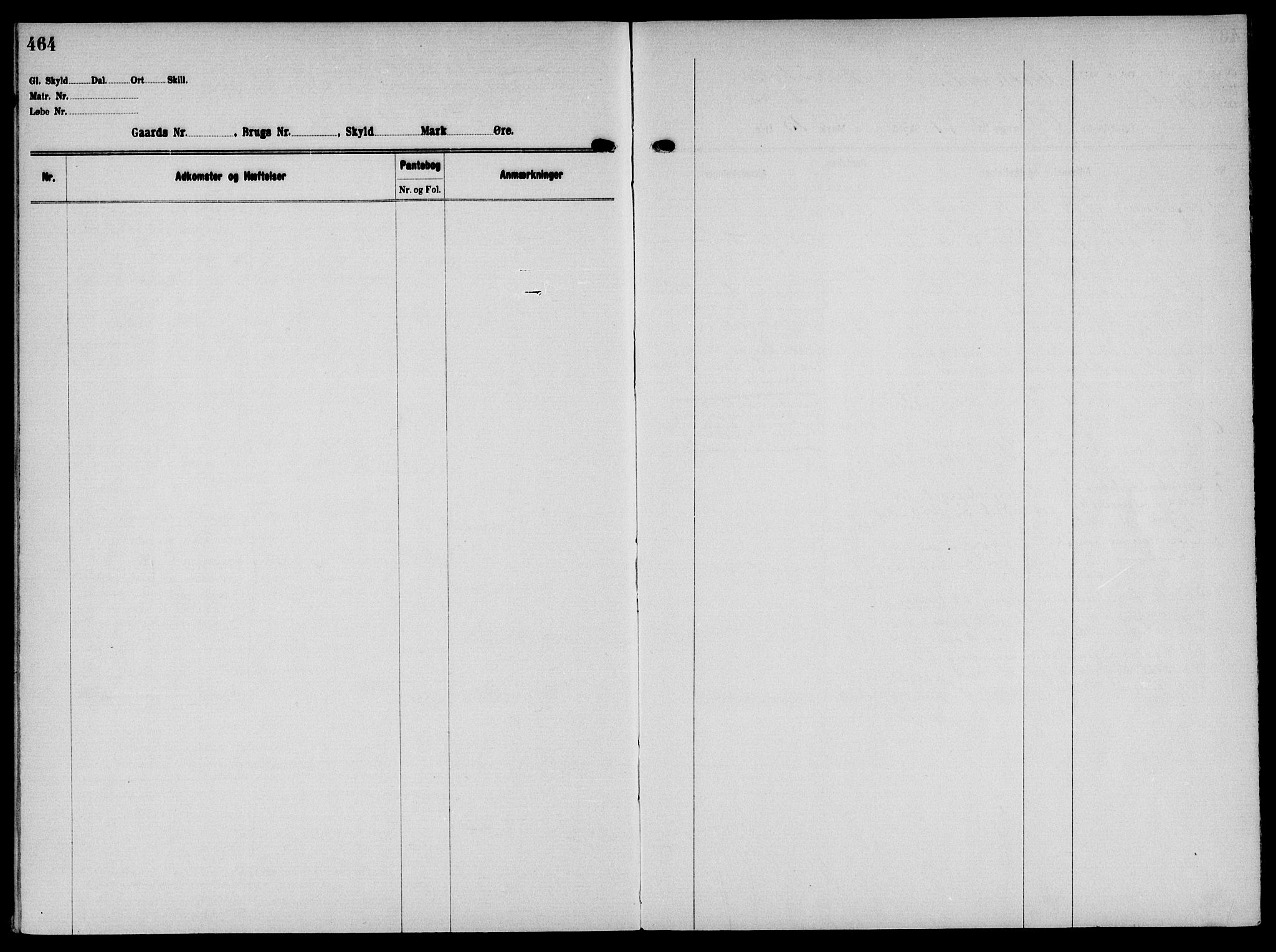 Solør tingrett, AV/SAH-TING-008/H/Ha/Hak/L0005: Panteregister nr. V, 1900-1935, s. 464