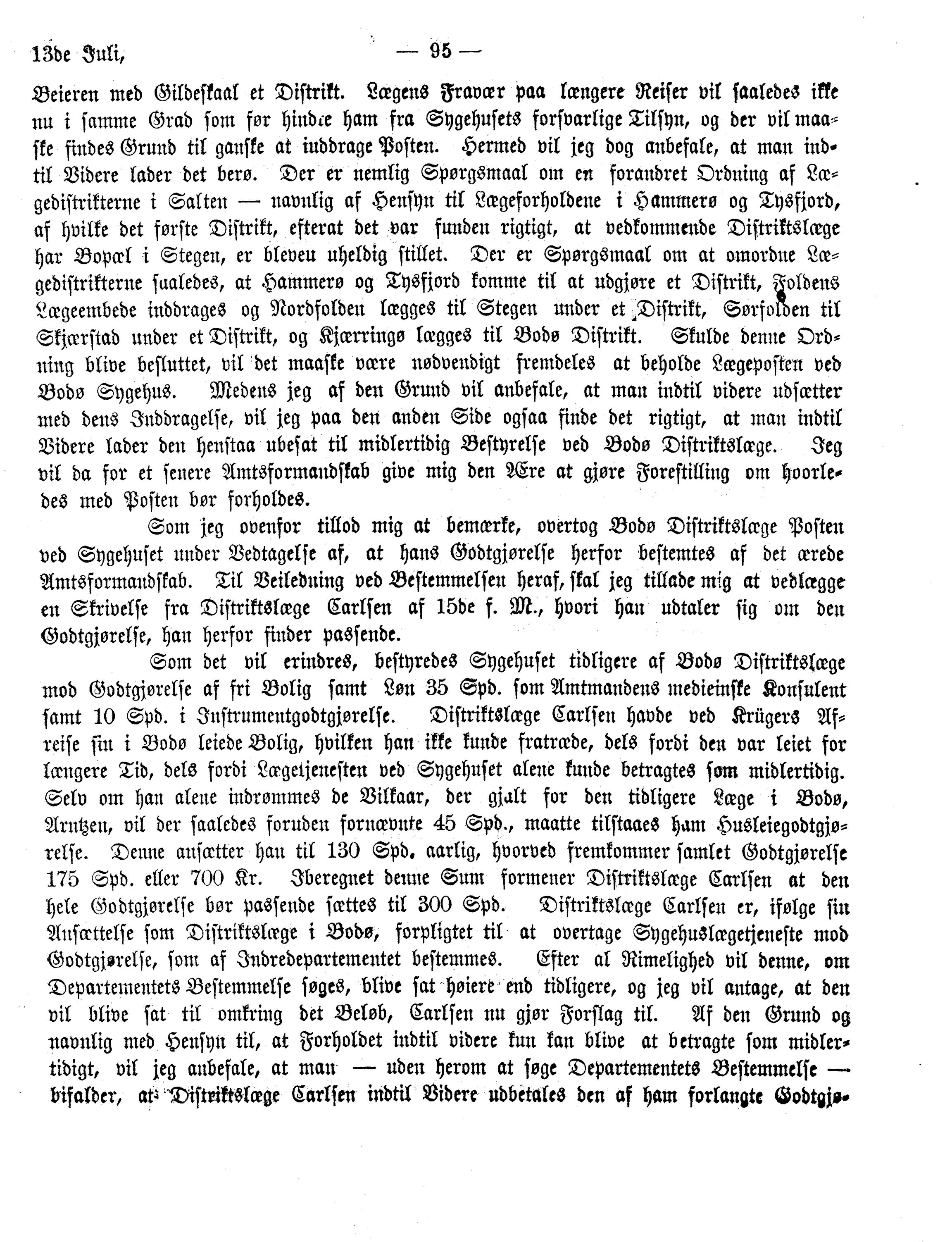 Nordland Fylkeskommune. Fylkestinget, AIN/NFK-17/176/A/Ac/L0011: Fylkestingsforhandlinger 1877, 1877