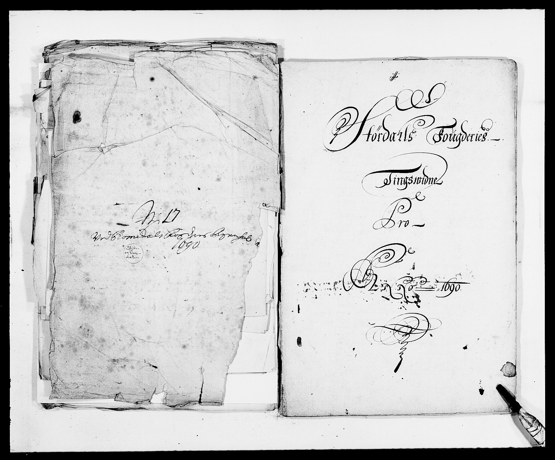 Rentekammeret inntil 1814, Reviderte regnskaper, Fogderegnskap, AV/RA-EA-4092/R62/L4184: Fogderegnskap Stjørdal og Verdal, 1690-1691, s. 208