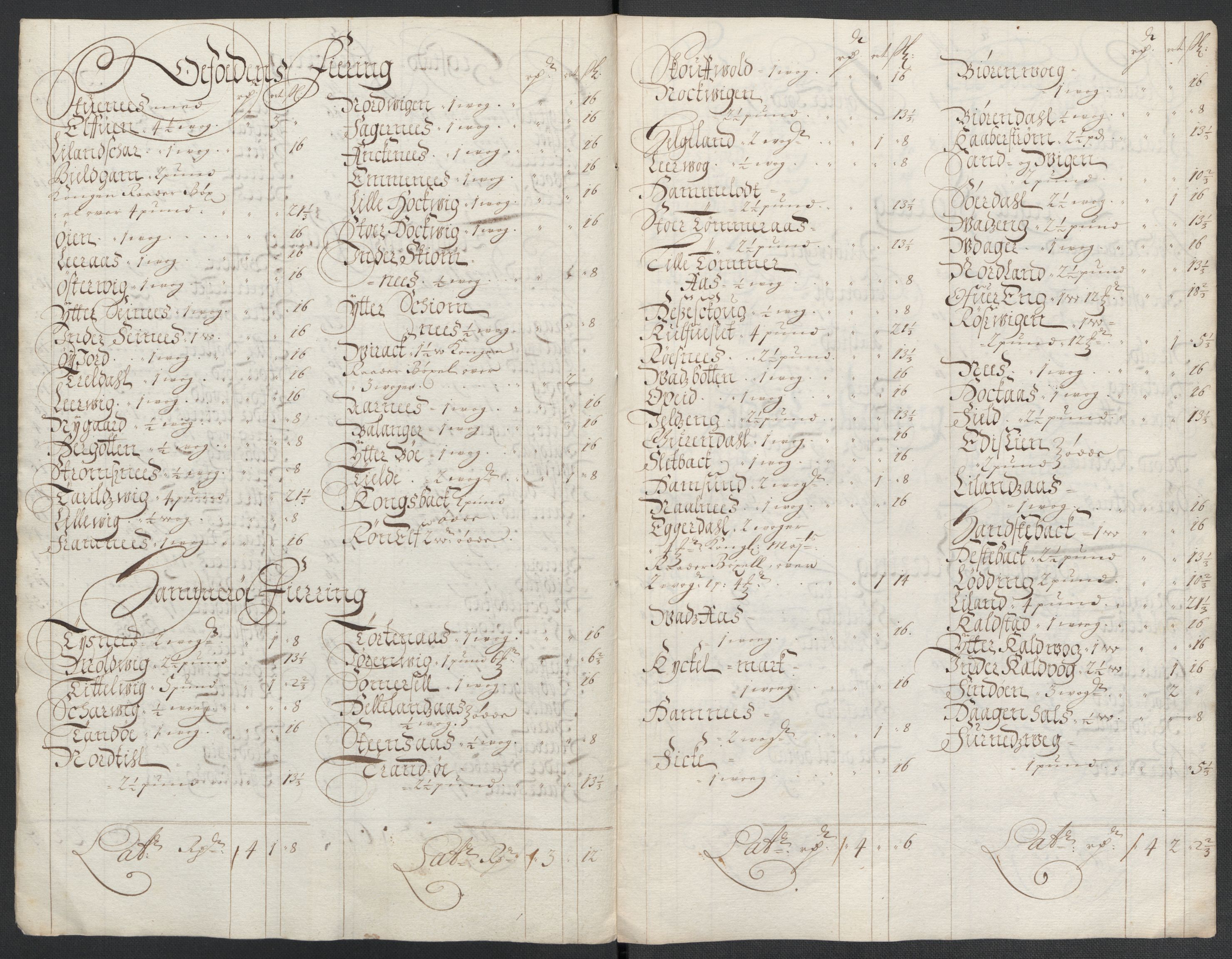 Rentekammeret inntil 1814, Reviderte regnskaper, Fogderegnskap, RA/EA-4092/R66/L4579: Fogderegnskap Salten, 1697-1700, s. 113