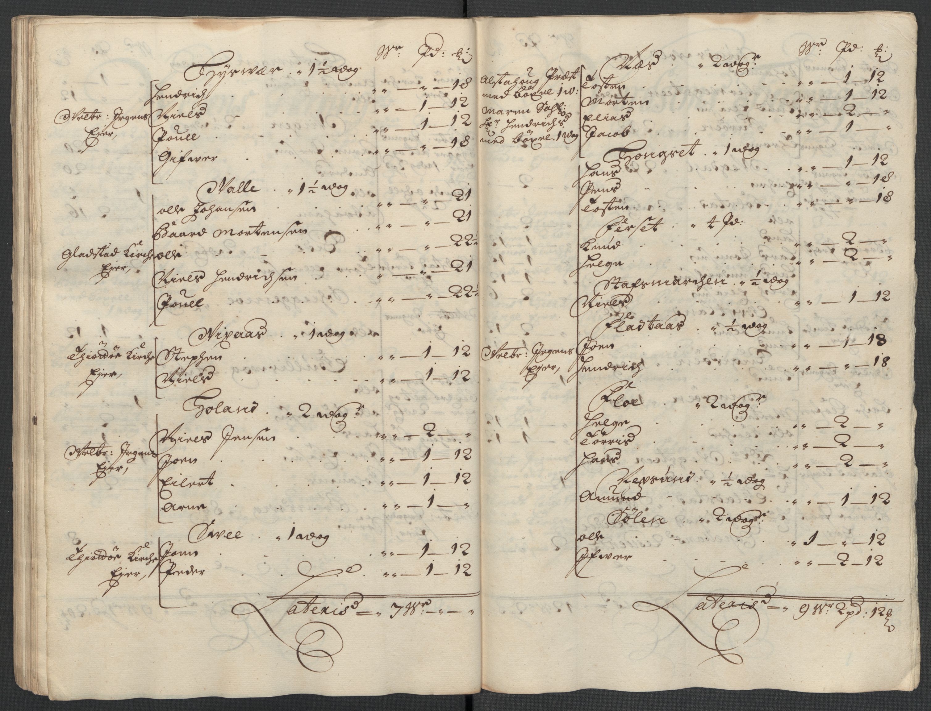 Rentekammeret inntil 1814, Reviderte regnskaper, Fogderegnskap, AV/RA-EA-4092/R65/L4508: Fogderegnskap Helgeland, 1702-1705, s. 180