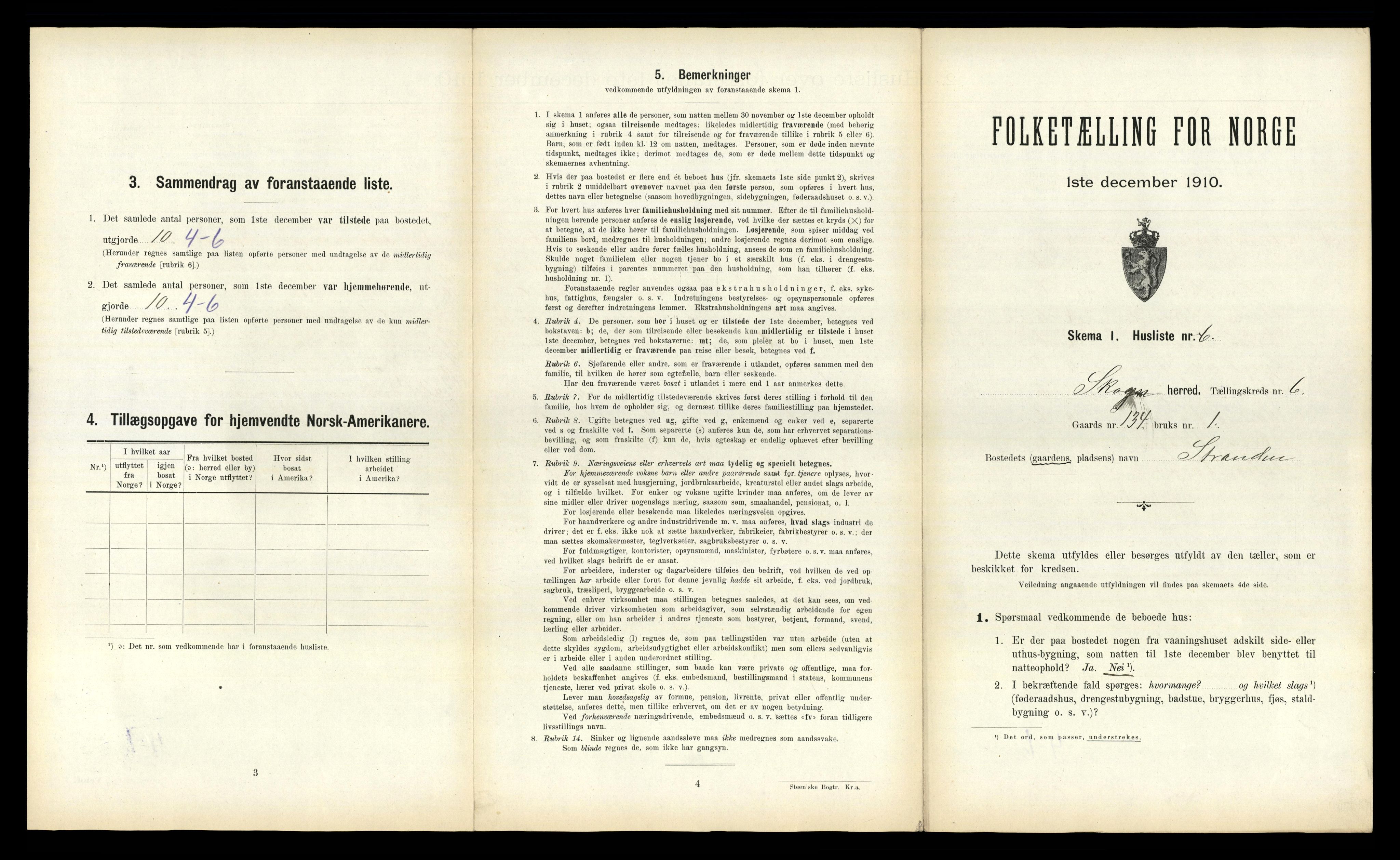 RA, Folketelling 1910 for 1719 Skogn herred, 1910, s. 1044