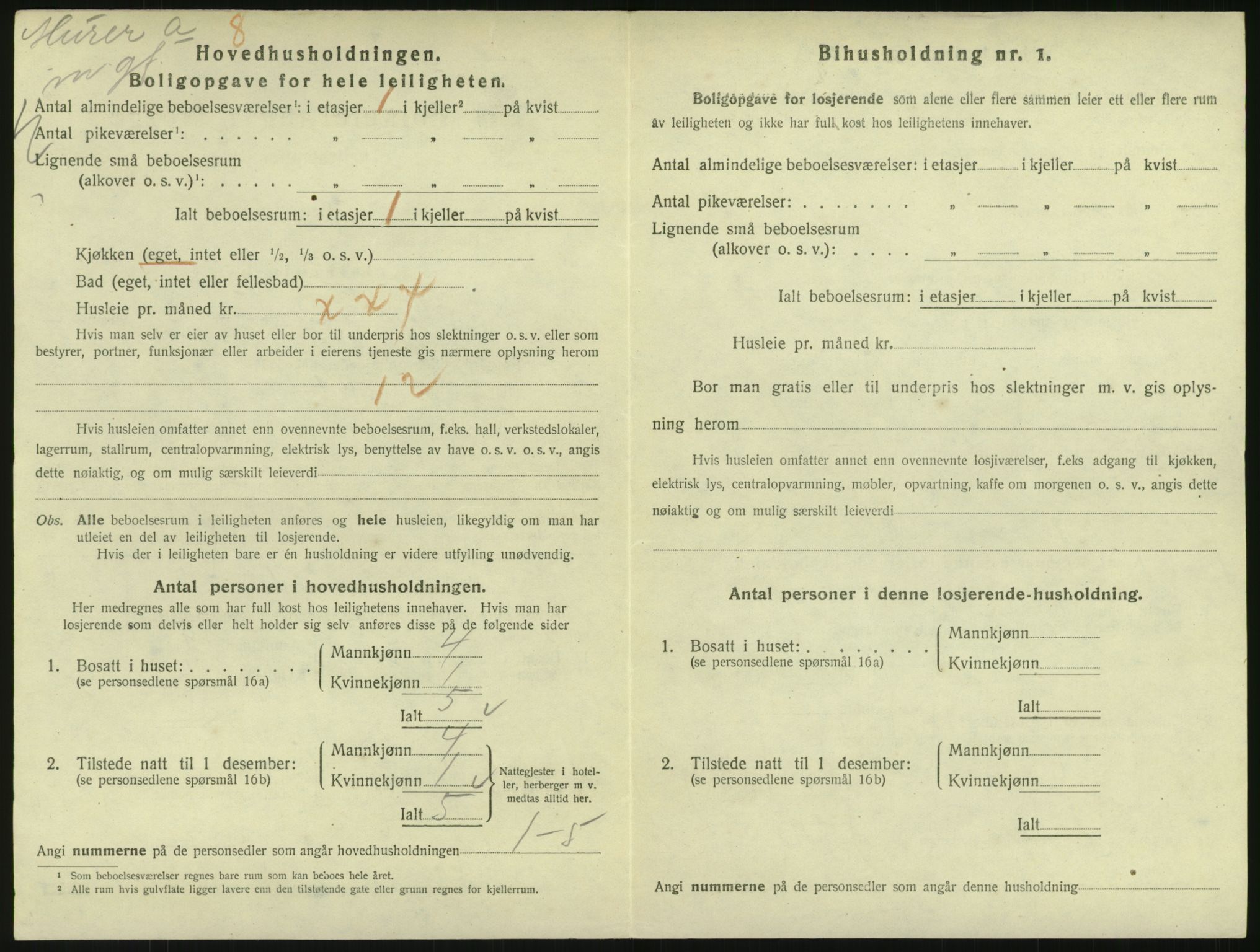 SAO, Folketelling 1920 for 0301 Kristiania kjøpstad, 1920, s. 83628