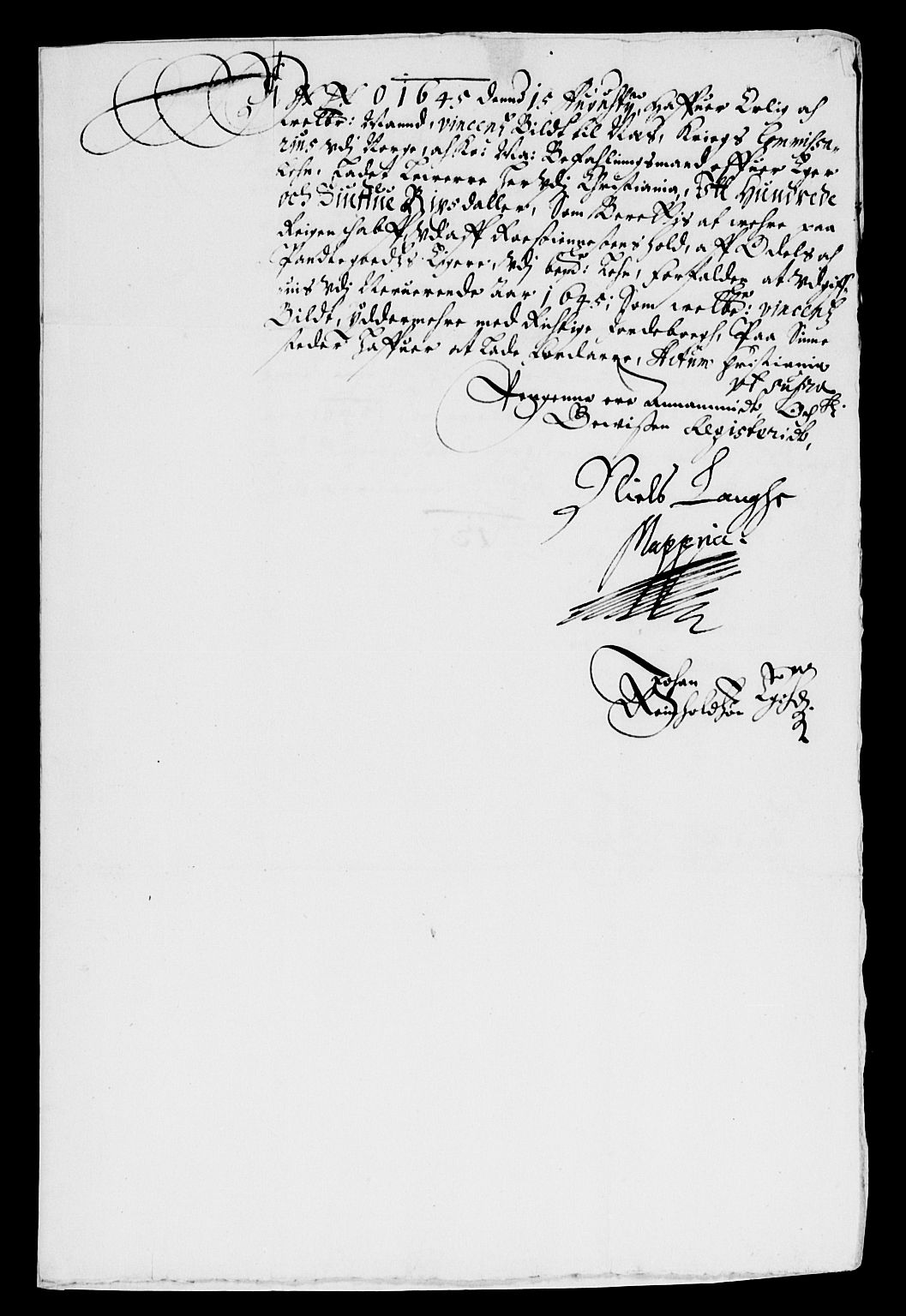 Rentekammeret inntil 1814, Reviderte regnskaper, Lensregnskaper, AV/RA-EA-5023/R/Rb/Rbm/L0008: Eiker len, 1643-1648