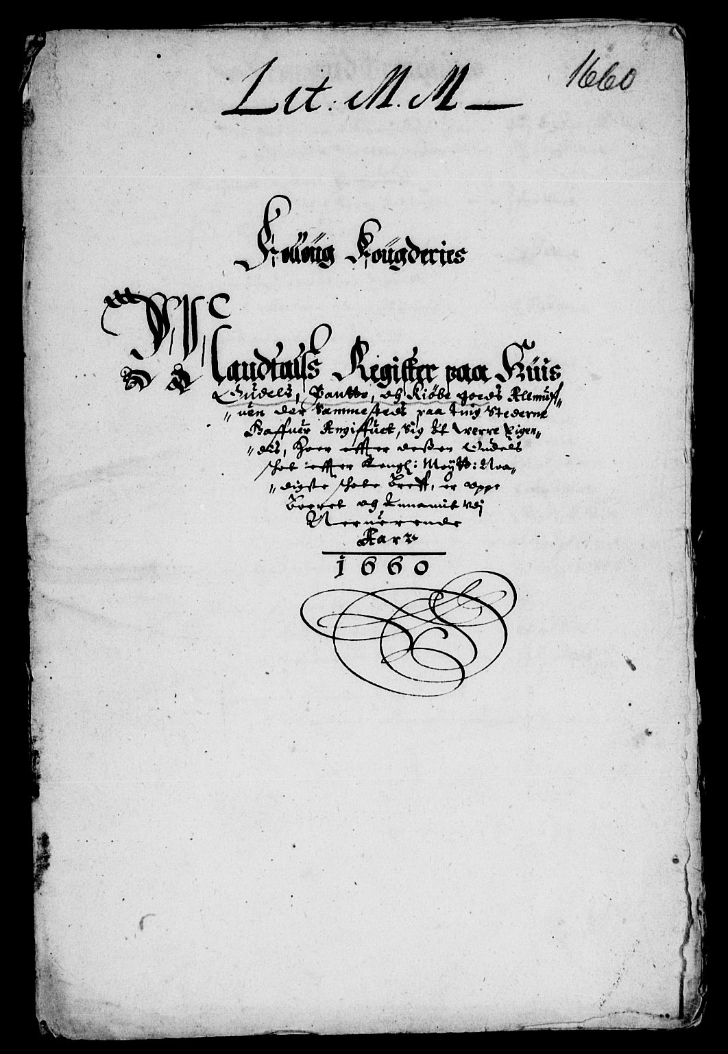 Rentekammeret inntil 1814, Reviderte regnskaper, Lensregnskaper, RA/EA-5023/R/Rb/Rba/L0257: Akershus len, 1660-1661