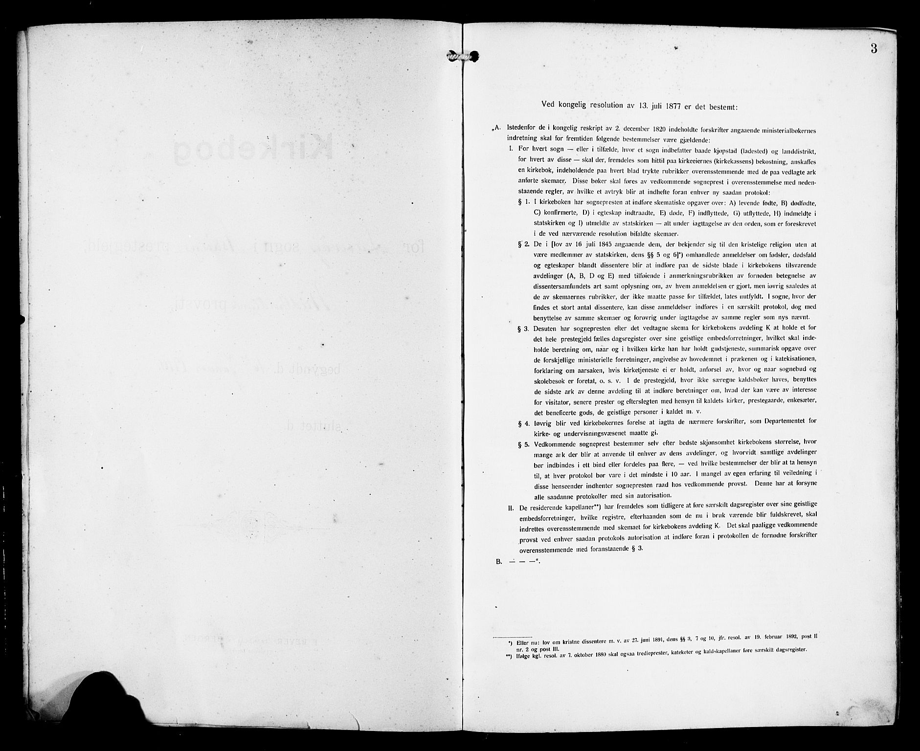 Laksevåg Sokneprestembete, AV/SAB-A-76501/H/Ha/Hab/Haba/L0005: Klokkerbok nr. A 5, 1910-1917, s. 3