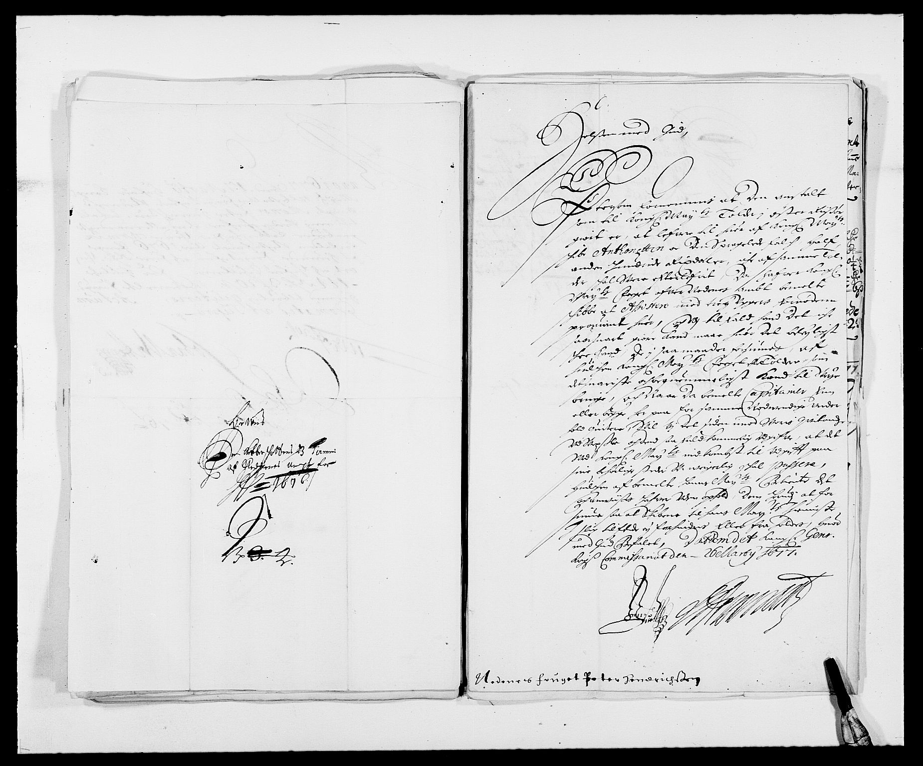 Rentekammeret inntil 1814, Reviderte regnskaper, Fogderegnskap, AV/RA-EA-4092/R39/L2301: Fogderegnskap Nedenes, 1675-1676, s. 186