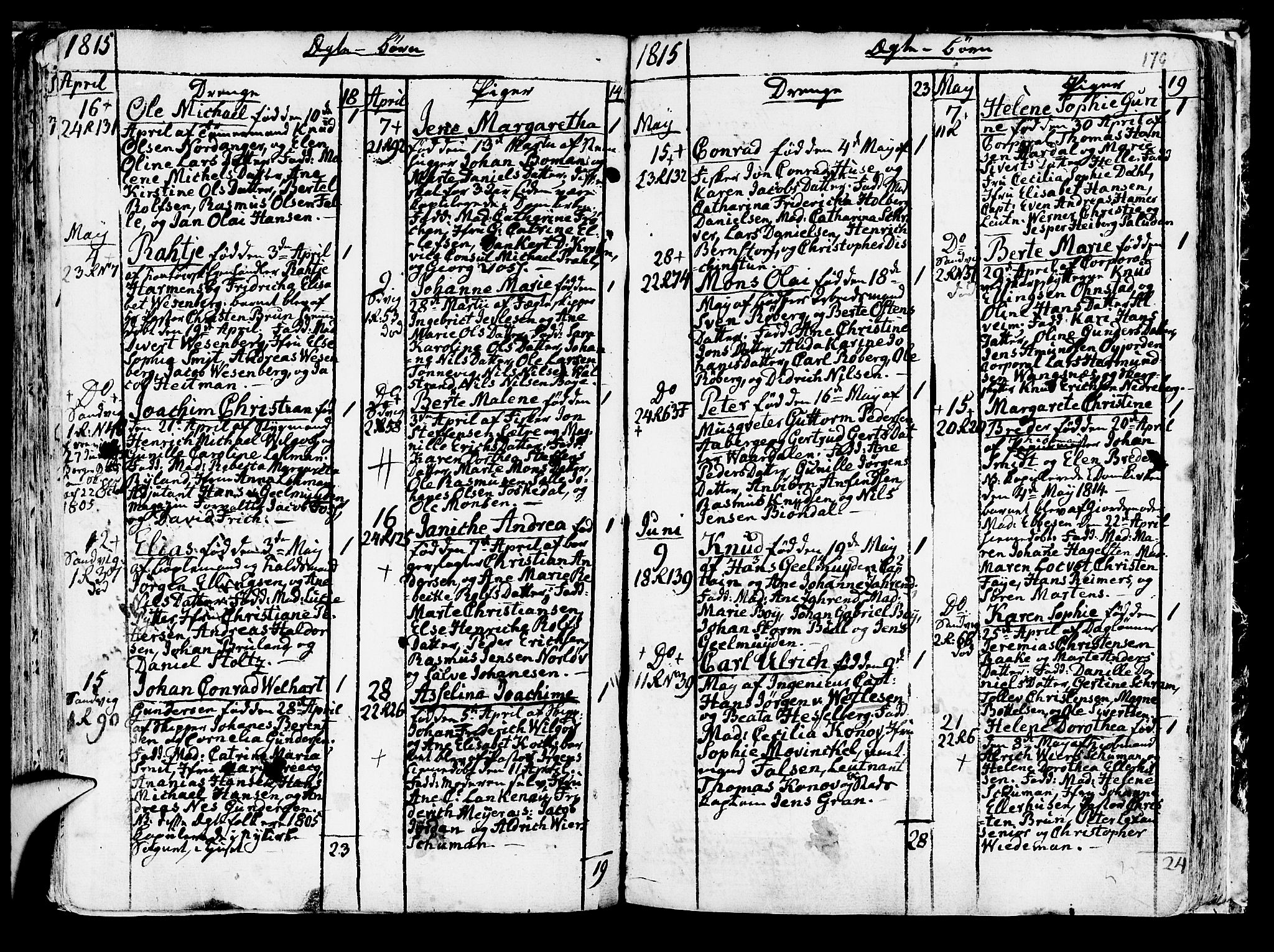 Korskirken sokneprestembete, AV/SAB-A-76101/H/Haa/L0006: Ministerialbok nr. A 6, 1790-1820, s. 179