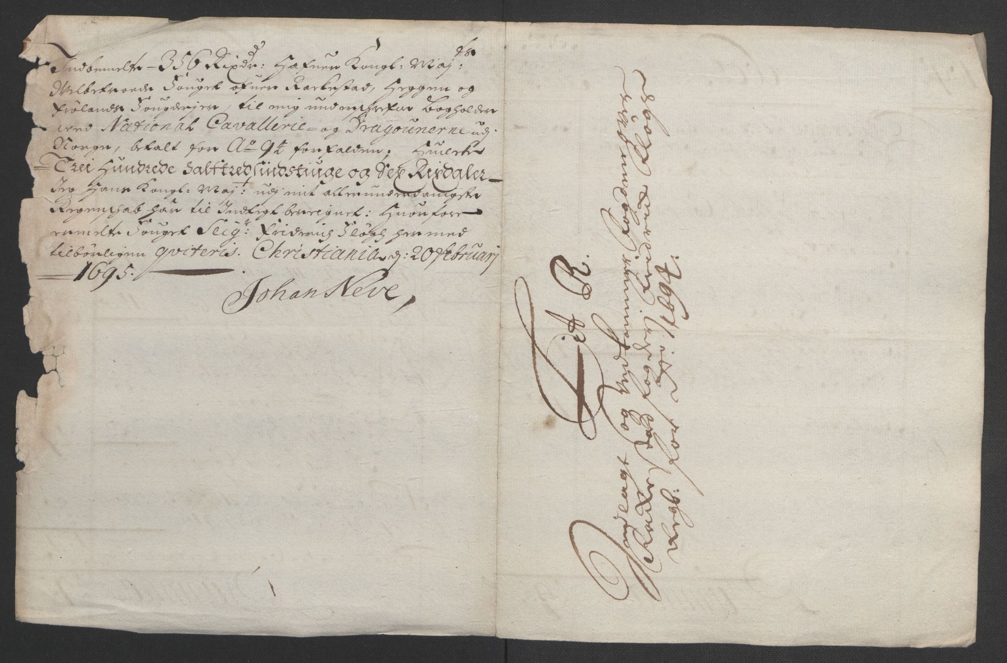 Rentekammeret inntil 1814, Reviderte regnskaper, Fogderegnskap, RA/EA-4092/R07/L0284: Fogderegnskap Rakkestad, Heggen og Frøland, 1694, s. 303