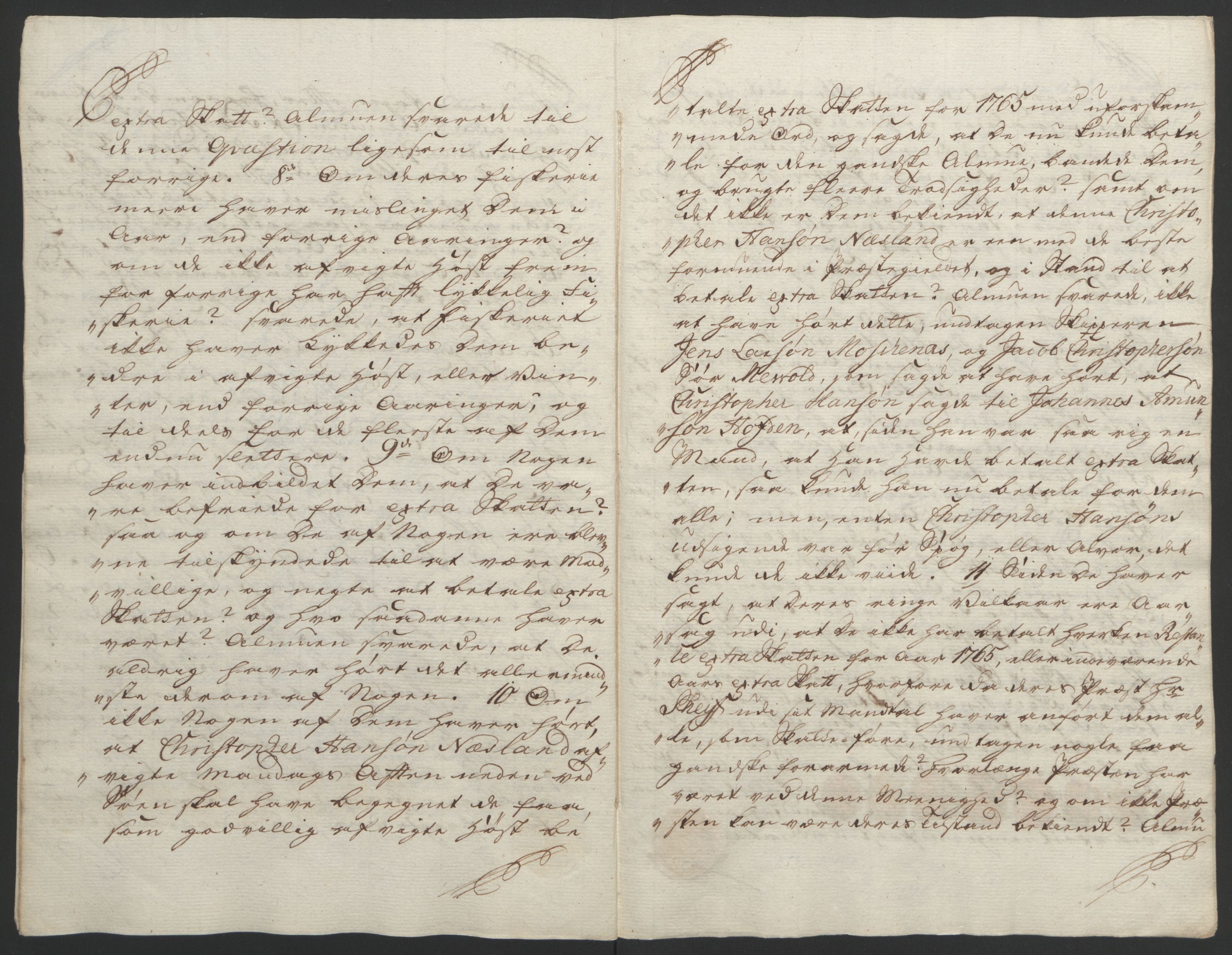 Rentekammeret inntil 1814, Reviderte regnskaper, Fogderegnskap, RA/EA-4092/R67/L4747: Ekstraskatten Vesterålen, Andenes og Lofoten, 1762-1766, s. 487