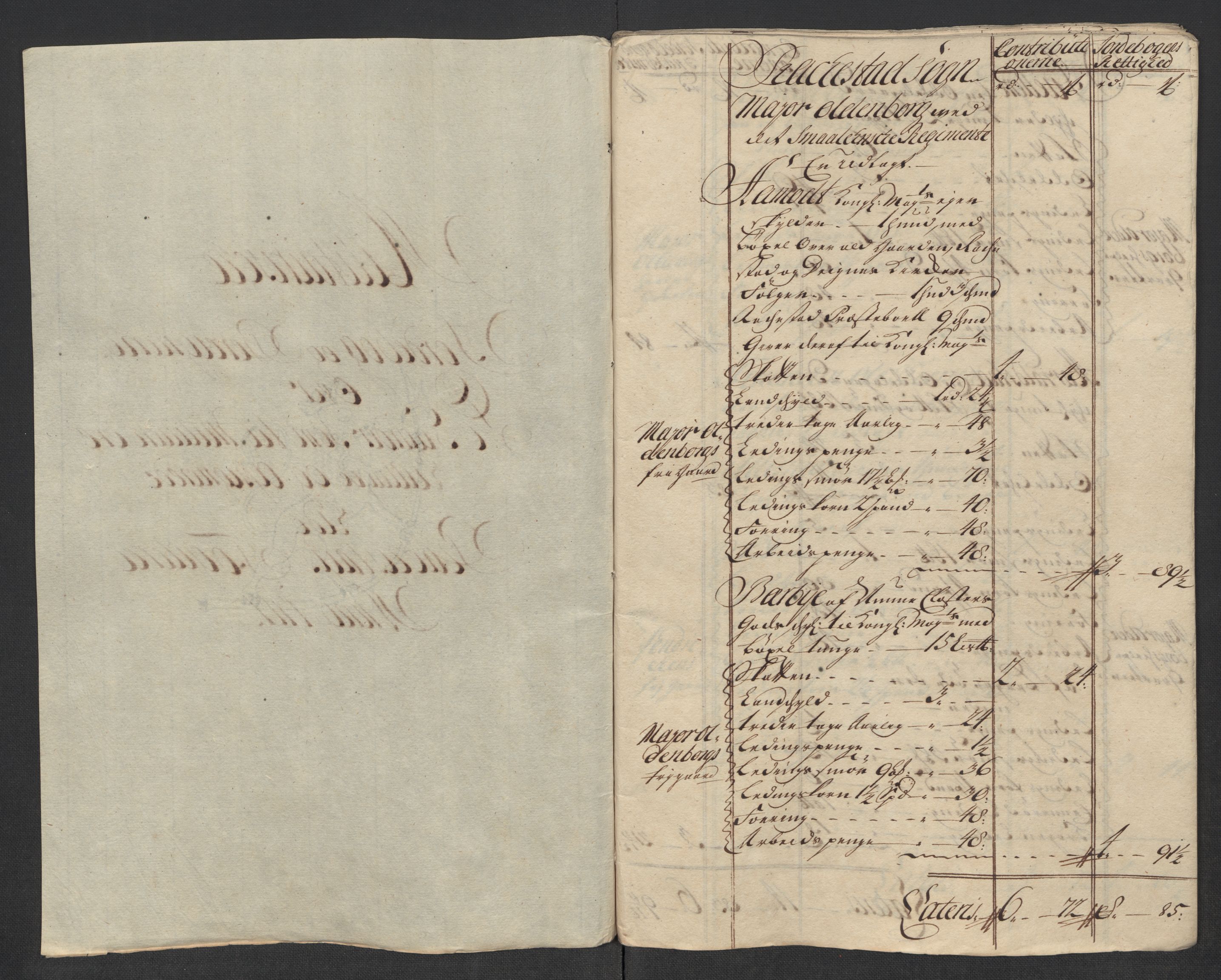 Rentekammeret inntil 1814, Reviderte regnskaper, Fogderegnskap, AV/RA-EA-4092/R07/L0313: Fogderegnskap Rakkestad, Heggen og Frøland, 1717, s. 452