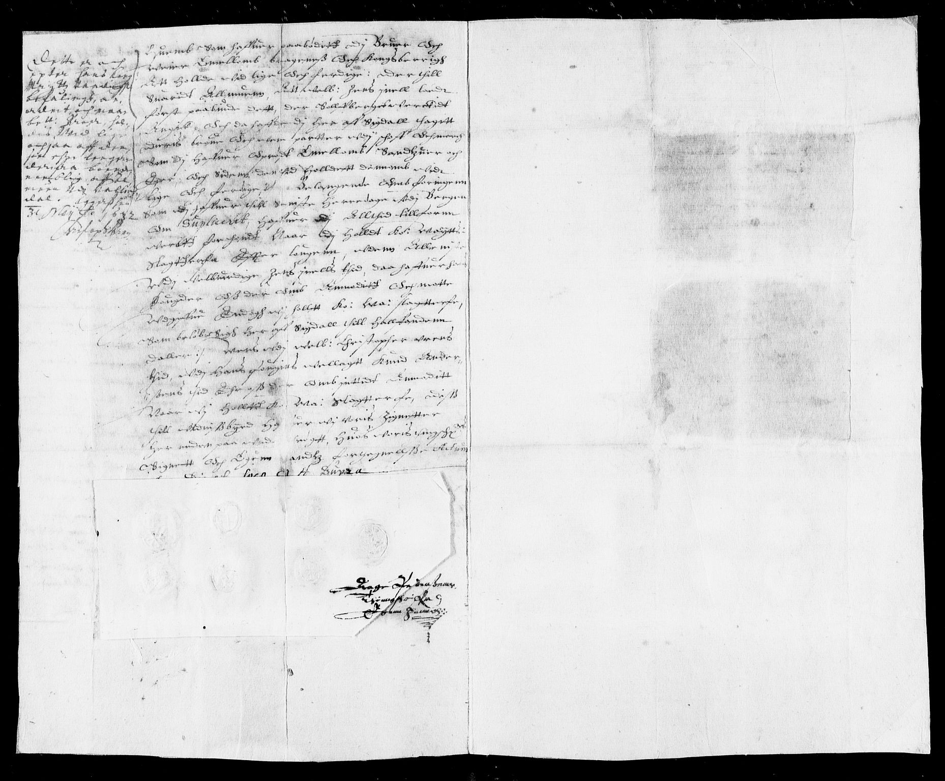Danske Kanselli, Skapsaker, RA/EA-4061/F/L0012: Skap 8, pakke 152A, 1612-1633, s. 51