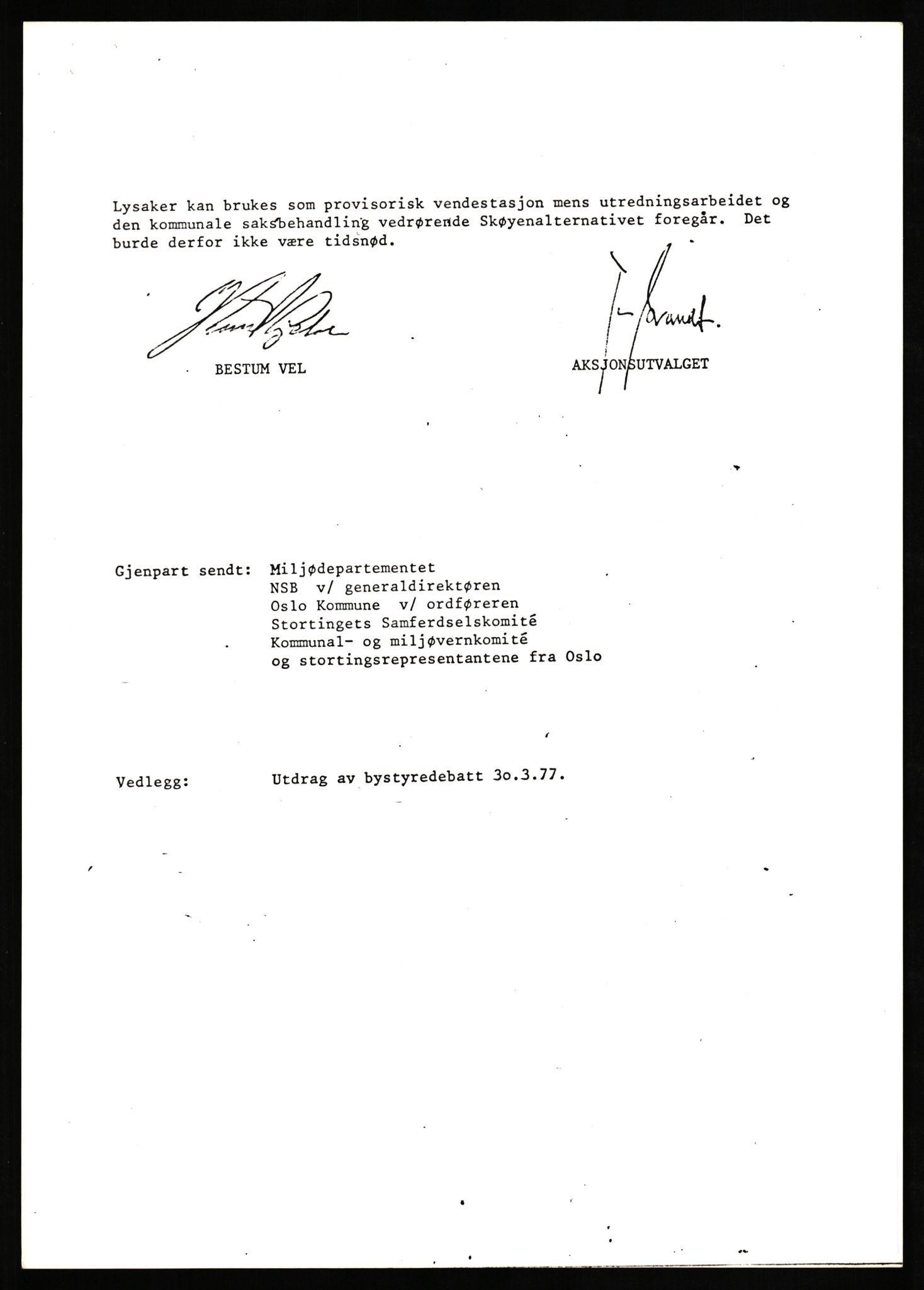 Norges statsbaner, Hovedadministrasjonen, Plankontoret for Oslo S, AV/RA-S-5410/D/L0171: Driftsbanegården. Øvrige driftsbanegårder, 1976-1978, s. 118