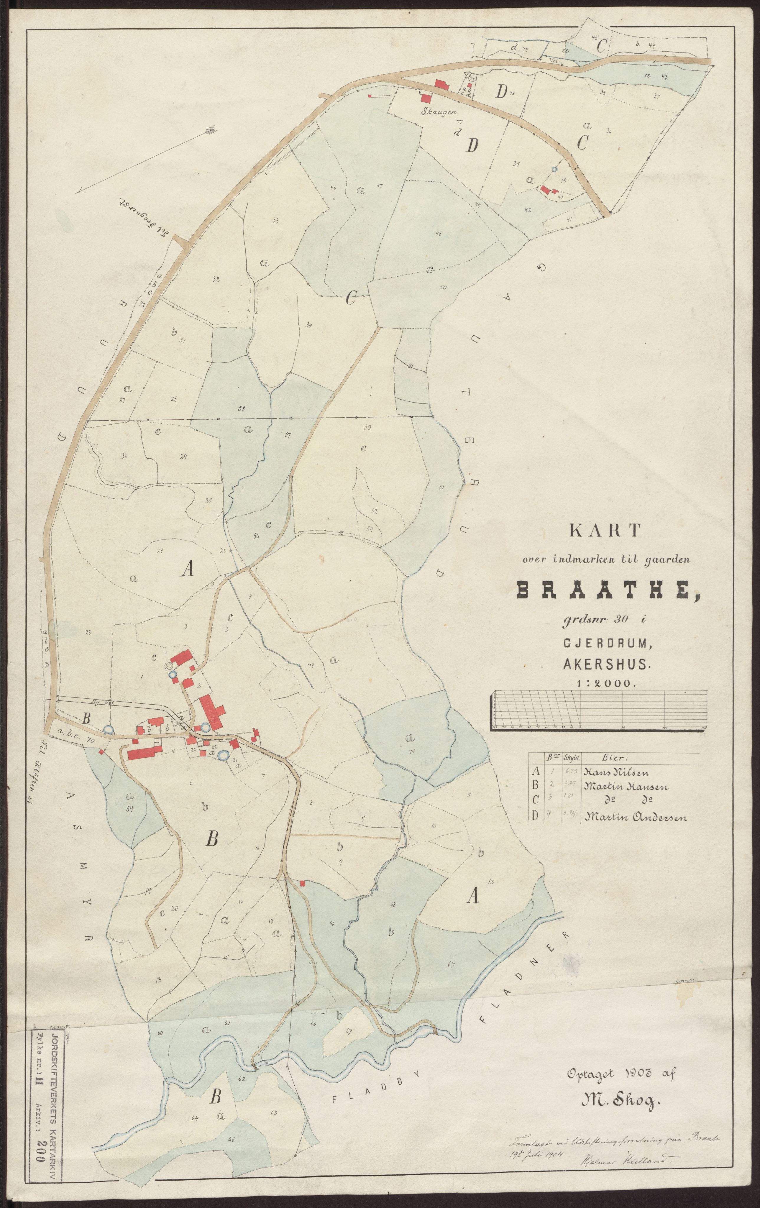 Jordskifteverkets kartarkiv, AV/RA-S-3929/T, 1859-1988, s. 268
