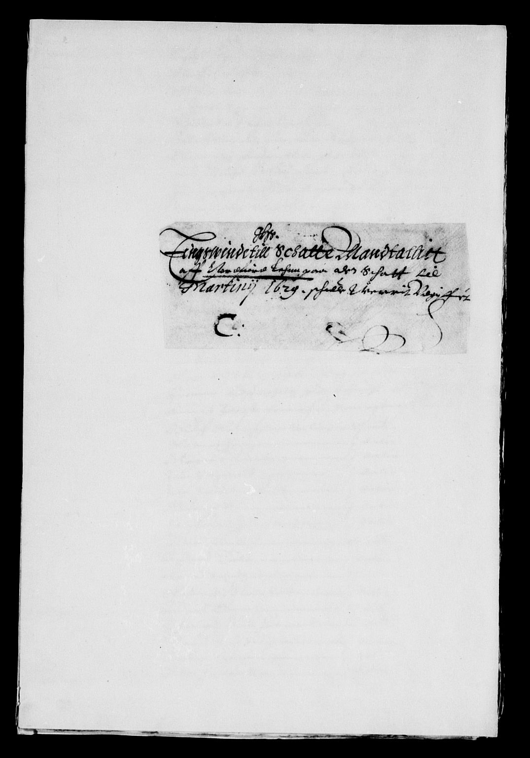 Rentekammeret inntil 1814, Reviderte regnskaper, Lensregnskaper, RA/EA-5023/R/Rb/Rbt/L0053: Bergenhus len, 1629-1630