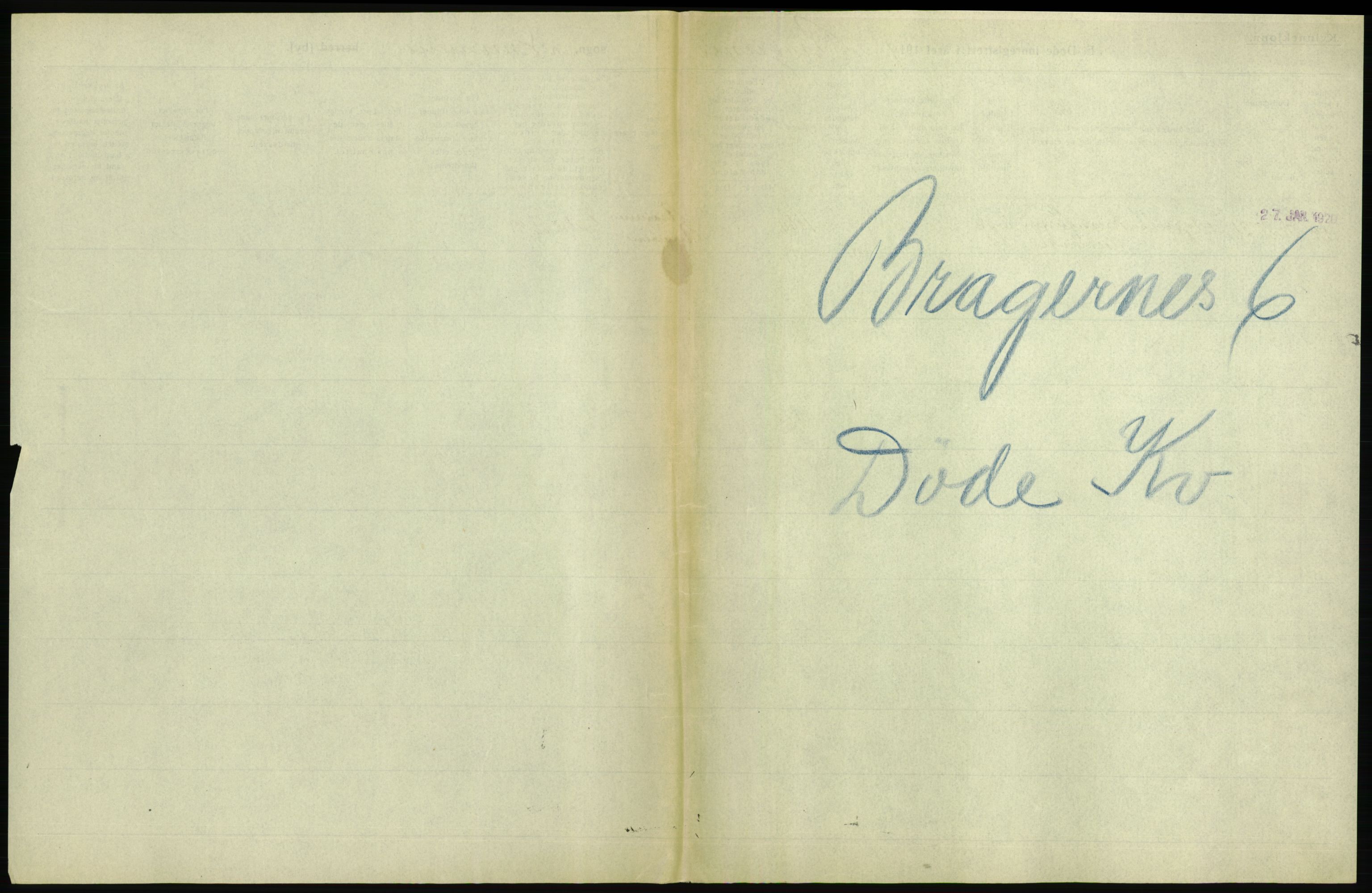 Statistisk sentralbyrå, Sosiodemografiske emner, Befolkning, AV/RA-S-2228/D/Df/Dfb/Dfbi/L0018: Buskerud fylke: Døde. Bygder og byer., 1919, s. 453