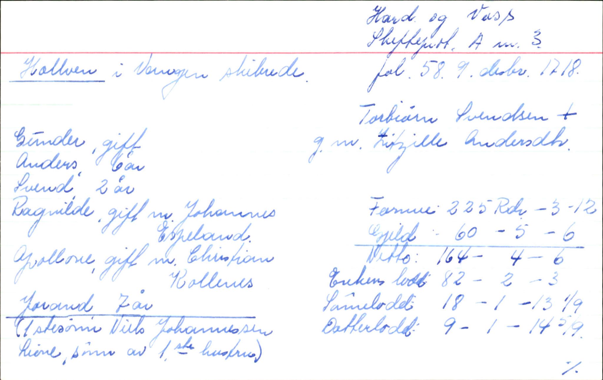 Skiftekort ved Statsarkivet i Bergen, SAB/SKIFTEKORT/002/L0001: Skifteprotokoll nr. 1-3, 1695-1721, s. 1293