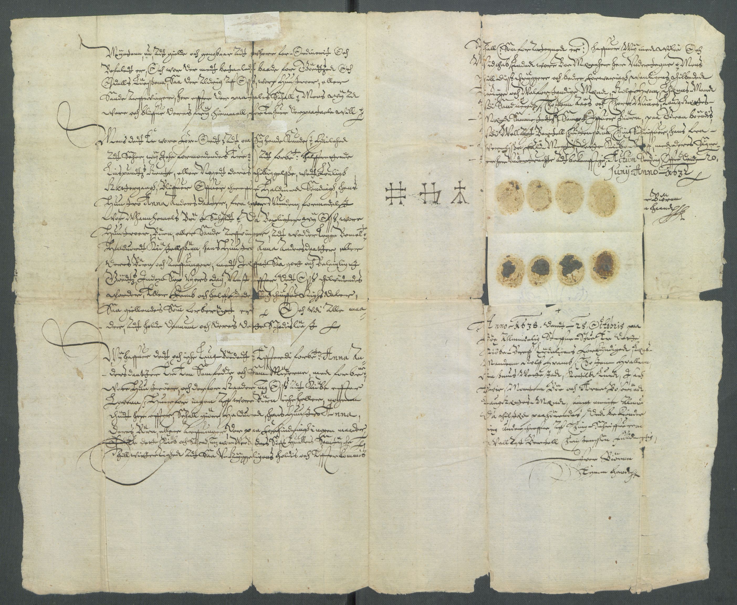 Riksarkivets diplomsamling, AV/RA-EA-5965/F02/L0142: Dokumenter, 1632, s. 69