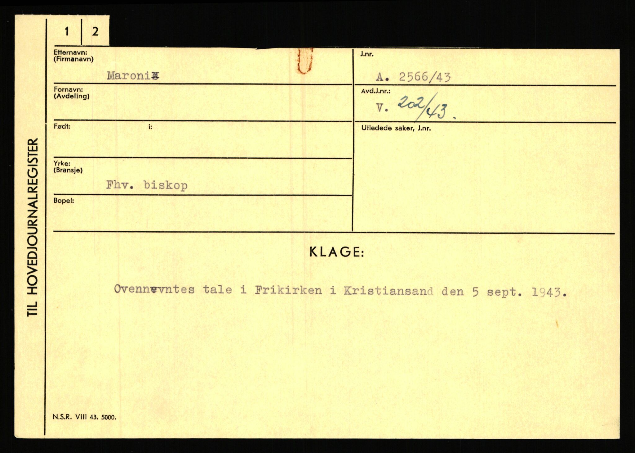 Statspolitiet - Hovedkontoret / Osloavdelingen, AV/RA-S-1329/C/Ca/L0010: Lind - Moksnes, 1943-1945, s. 2796