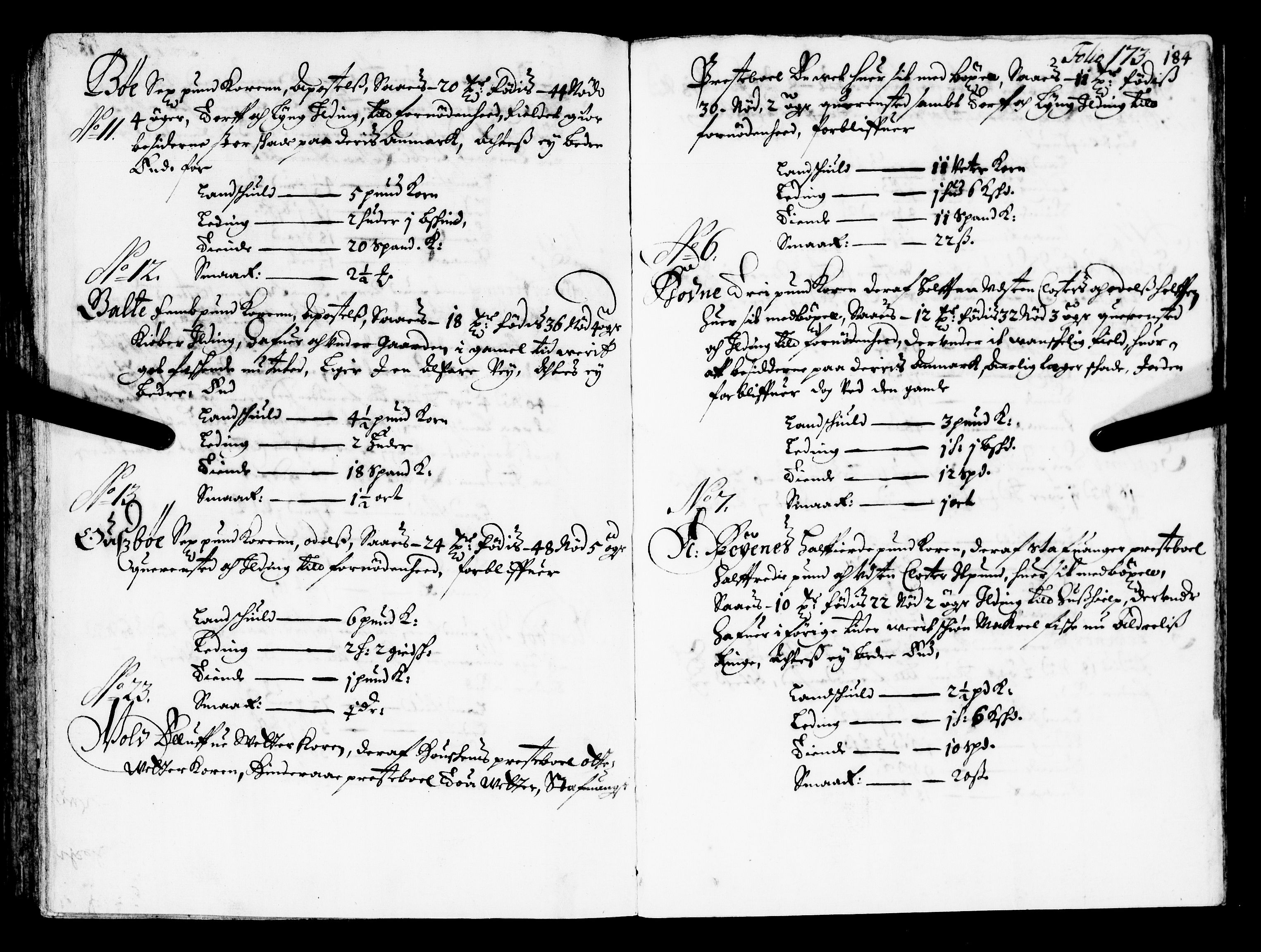 Rentekammeret inntil 1814, Realistisk ordnet avdeling, RA/EA-4070/N/Nb/Nba/L0033: Ryfylke fogderi, 1668, s. 172b-173a