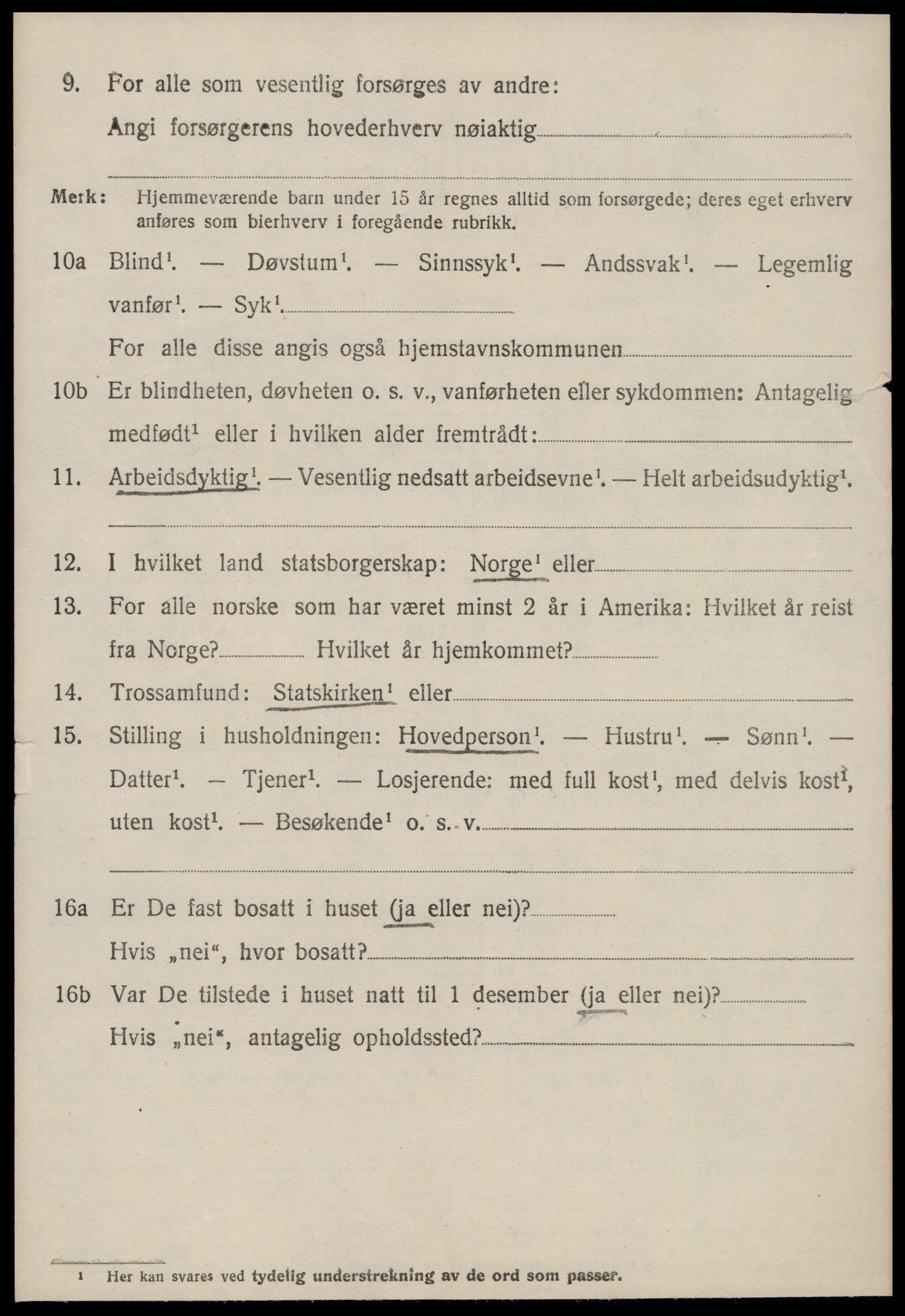 SAT, Folketelling 1920 for 1567 Rindal herred, 1920, s. 2309