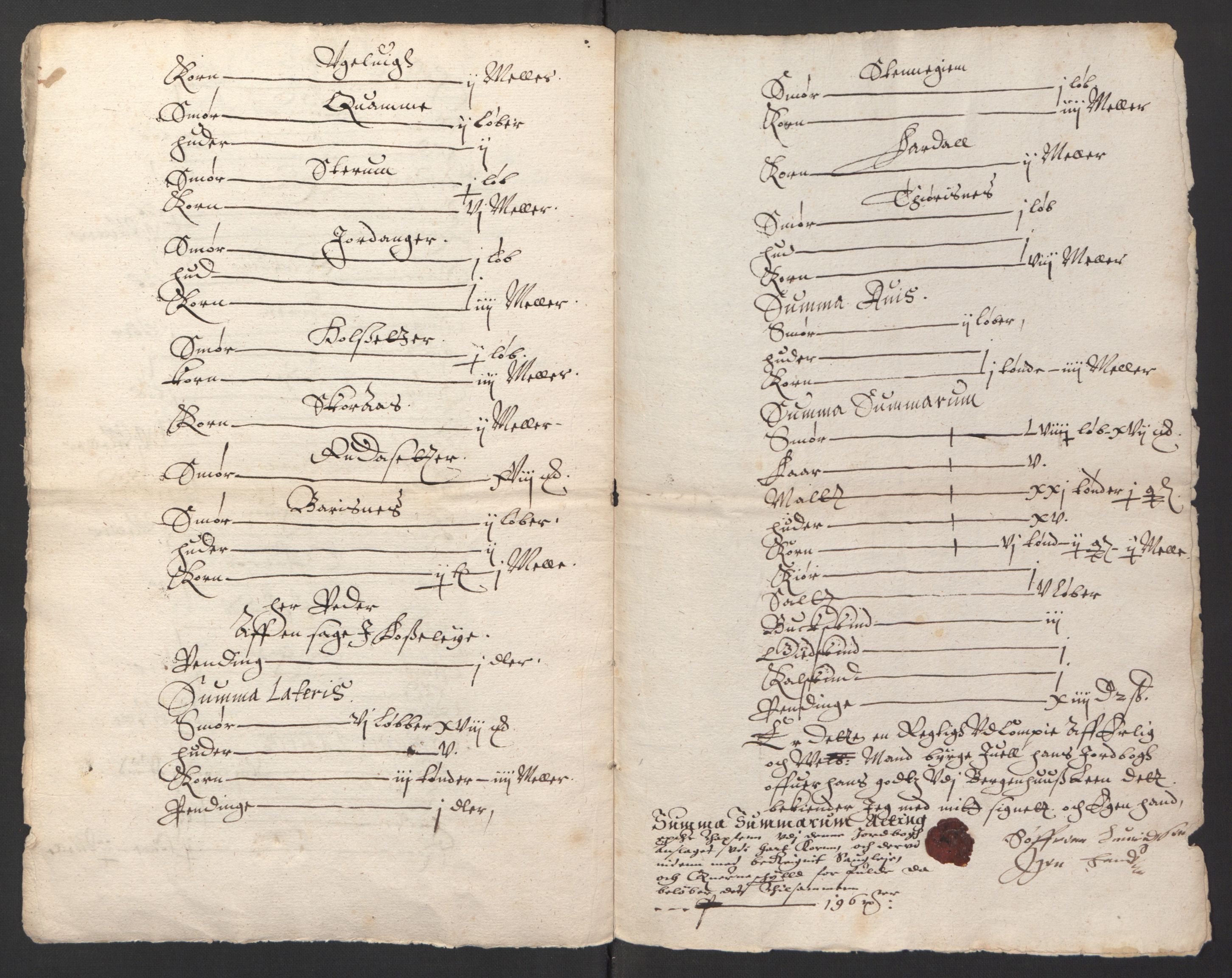 Stattholderembetet 1572-1771, AV/RA-EA-2870/Ek/L0007/0001: Jordebøker til utlikning av rosstjeneste 1624-1626: / Adelsjordebøker, 1624-1625, s. 451