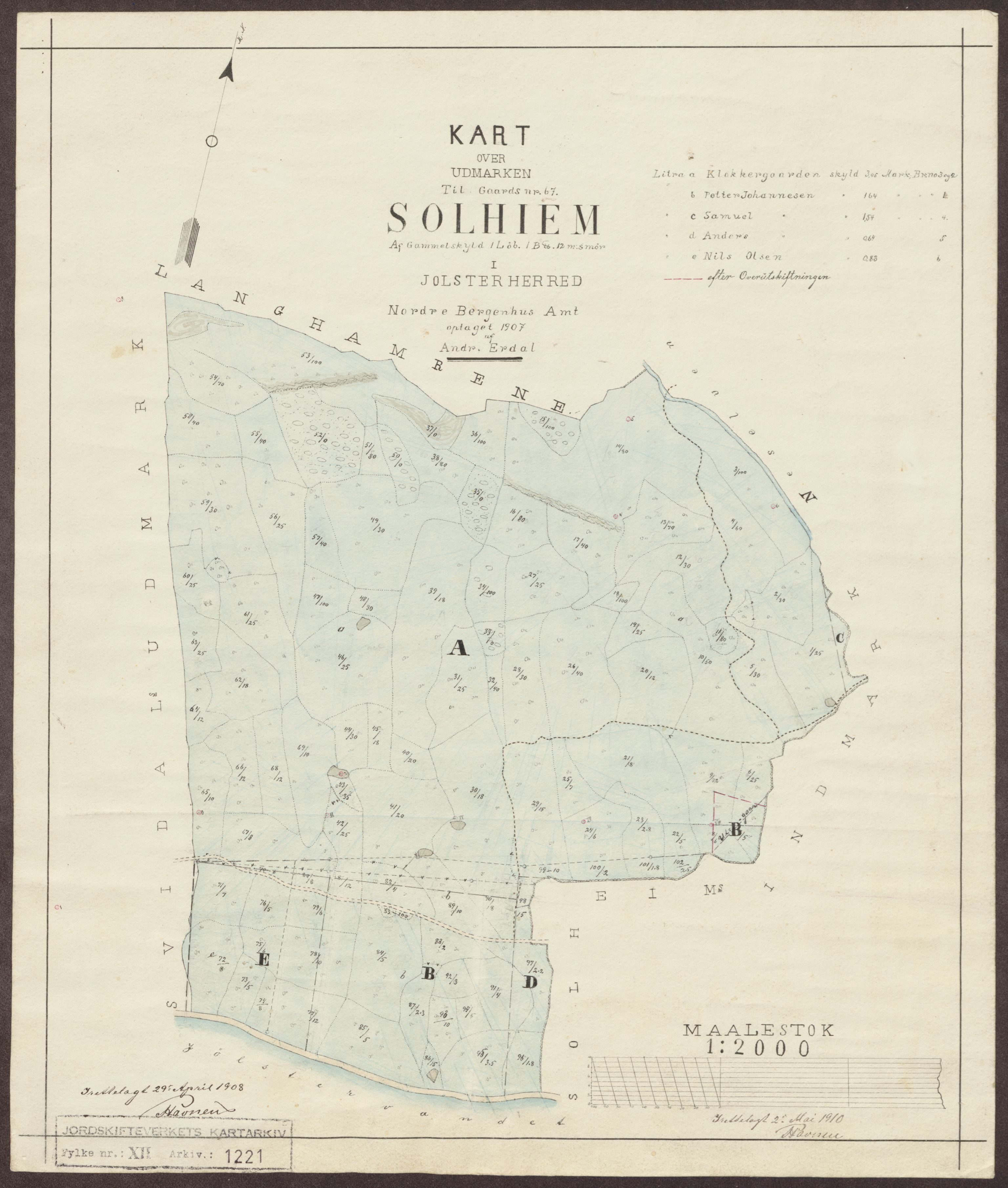Jordskifteverkets kartarkiv, AV/RA-S-3929/T, 1859-1988, s. 1372