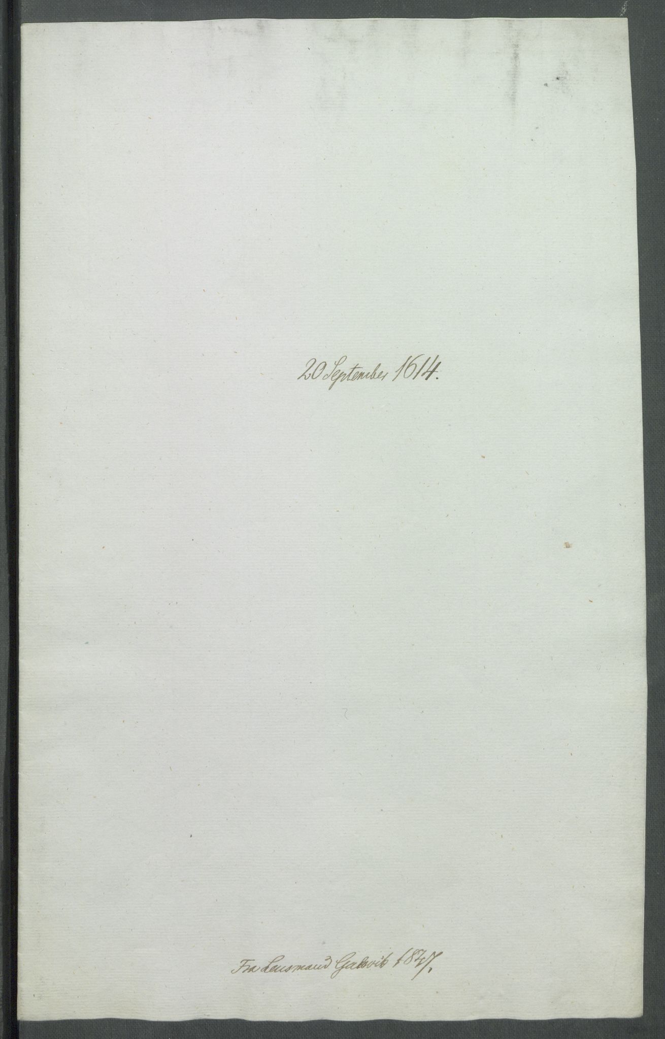 Riksarkivets diplomsamling, AV/RA-EA-5965/F02/L0123: Dokumenter, 1614-1615, s. 45