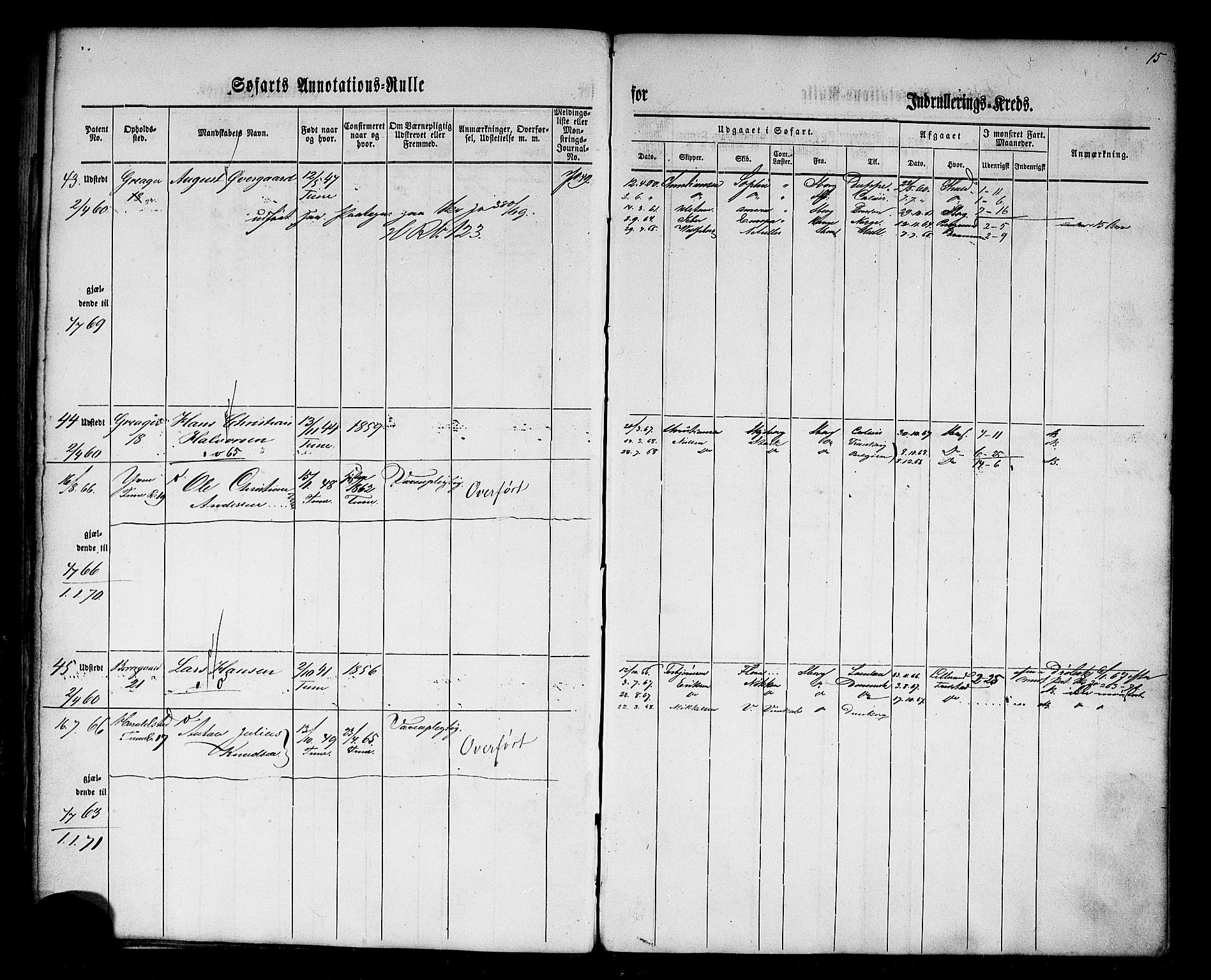 Sarpsborg mønstringskontor, AV/SAO-A-10569c/F/Fc/Fca/L0001: Annotasjonsrulle, 1860-1868, s. 18