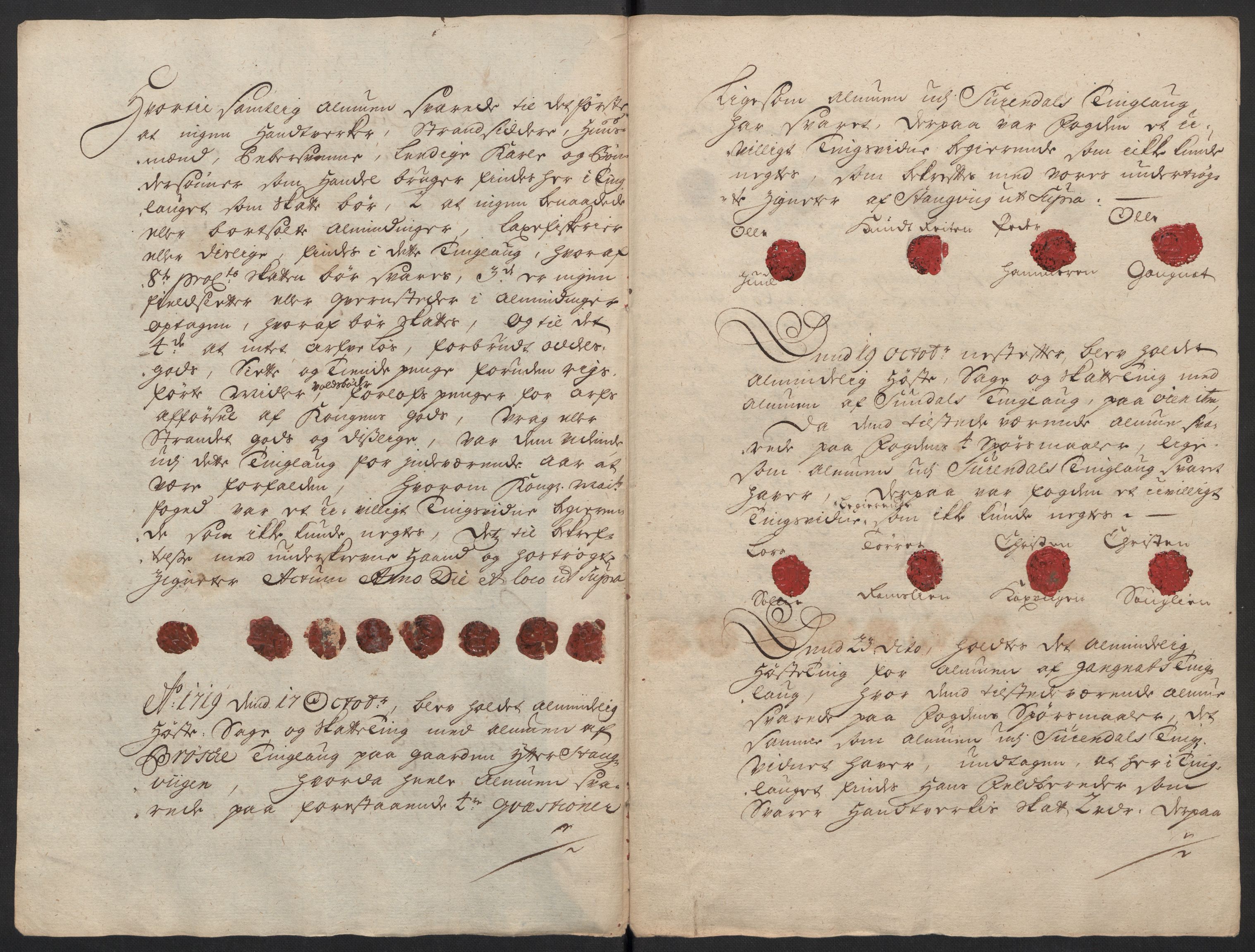 Rentekammeret inntil 1814, Reviderte regnskaper, Fogderegnskap, AV/RA-EA-4092/R56/L3752: Fogderegnskap Nordmøre, 1719, s. 121