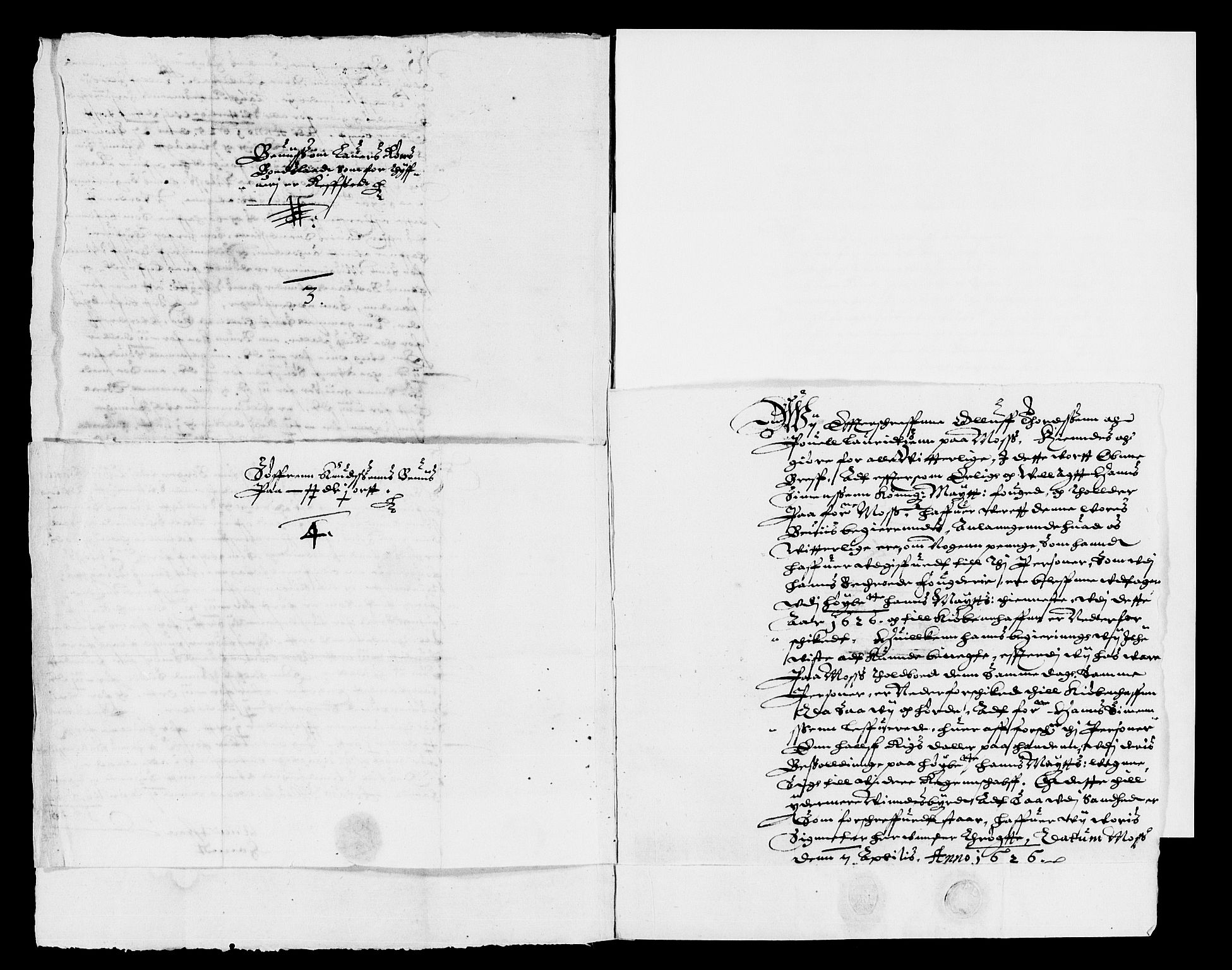 Rentekammeret inntil 1814, Reviderte regnskaper, Lensregnskaper, AV/RA-EA-5023/R/Rb/Rba/L0072: Akershus len, 1624-1626