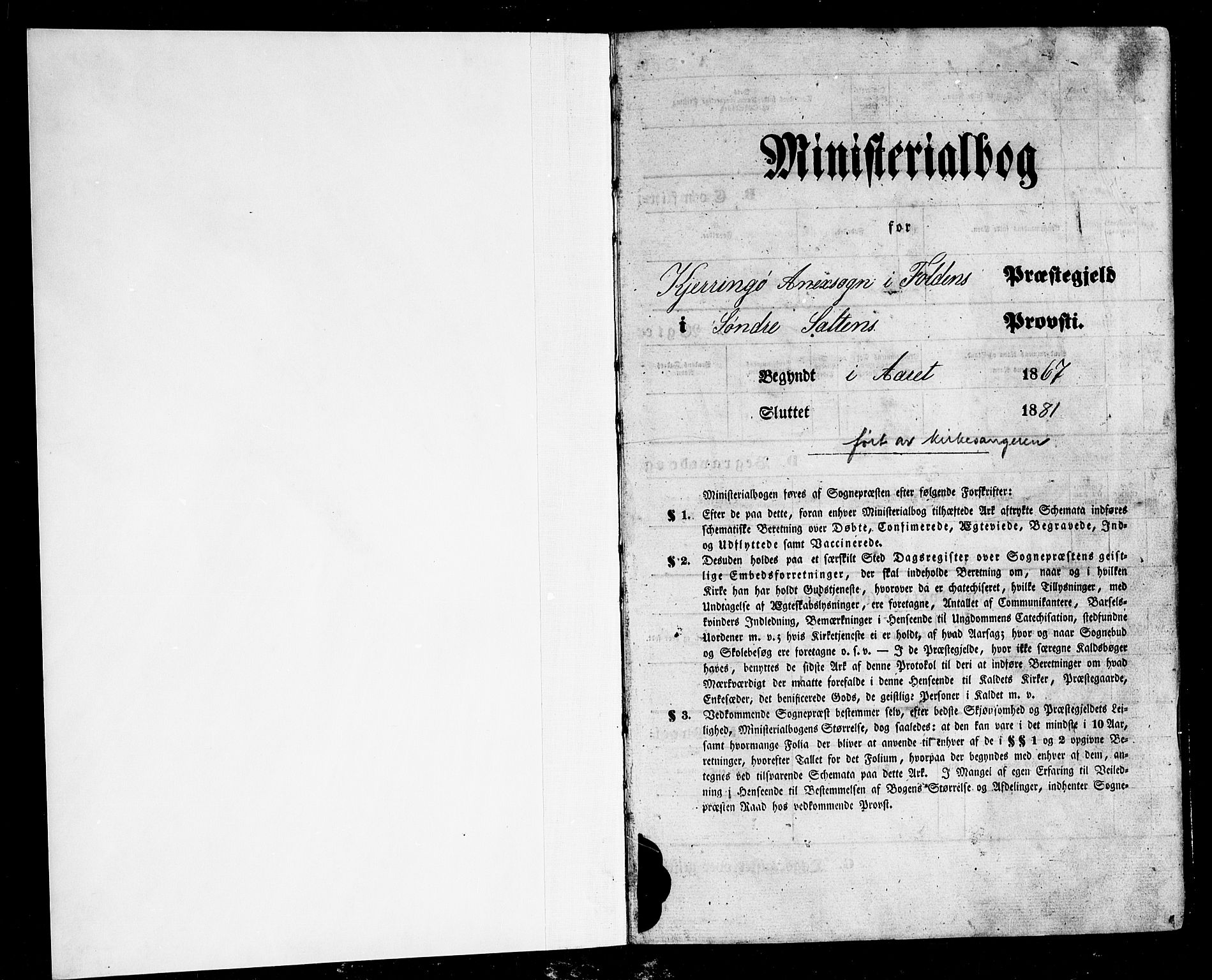 Ministerialprotokoller, klokkerbøker og fødselsregistre - Nordland, SAT/A-1459/803/L0075: Klokkerbok nr. 803C02, 1867-1881