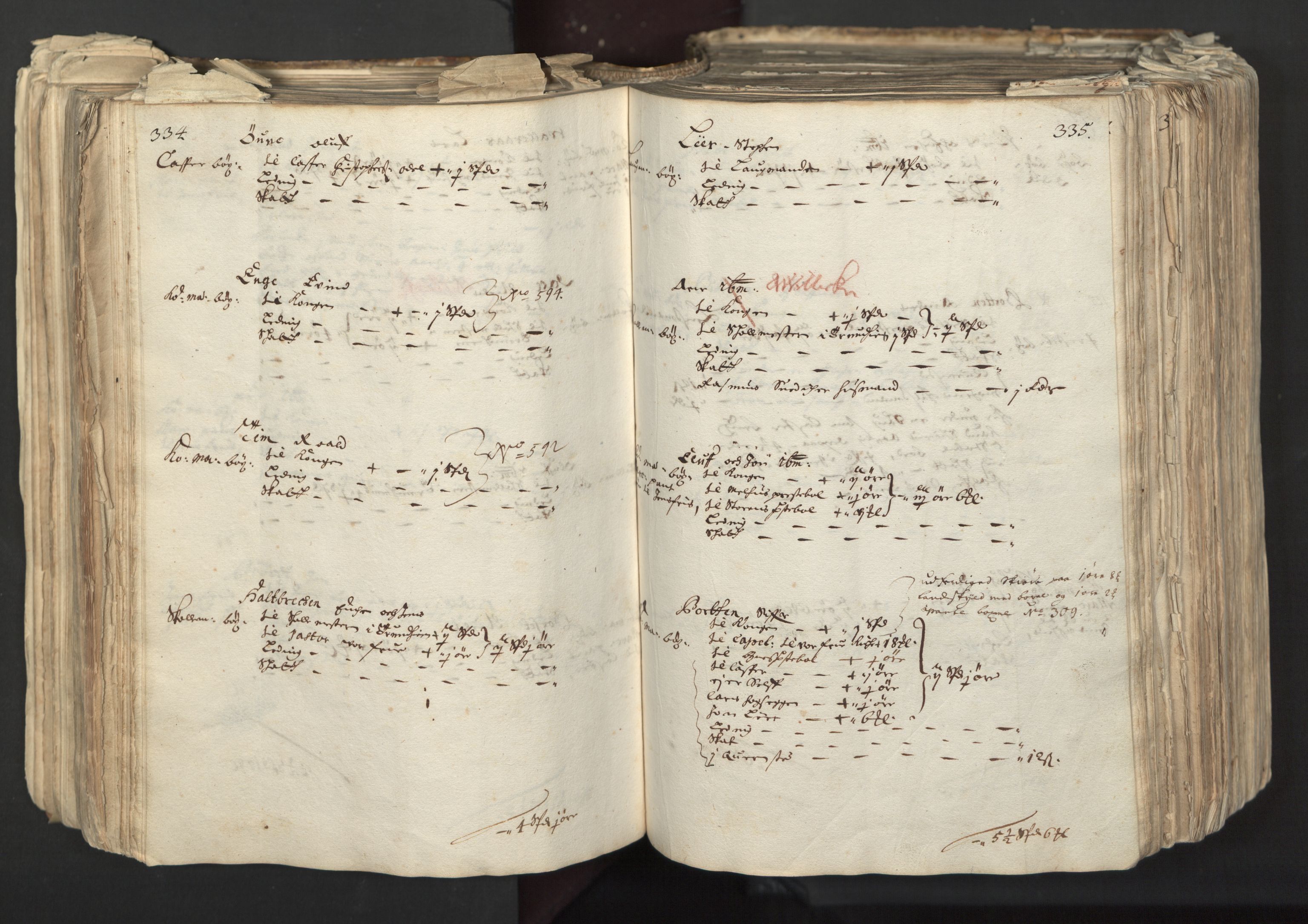 Rentekammeret inntil 1814, Realistisk ordnet avdeling, AV/RA-EA-4070/L/L0027: Trondheim lagdømme:, 1661, s. 334-335