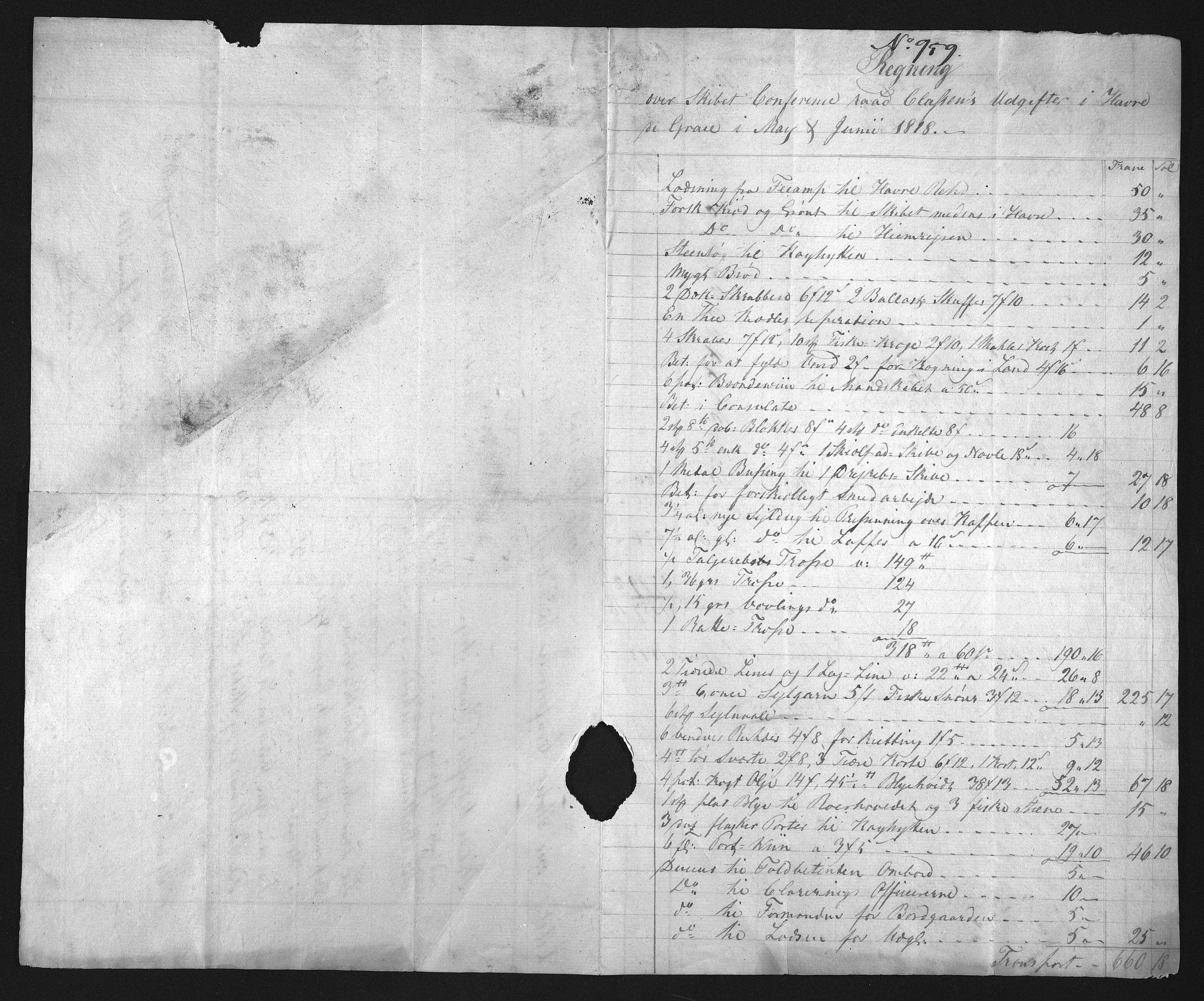 Froland Verk, AAKS/DA-1023/1/02/L0002: Dokumenter, 1797-1825