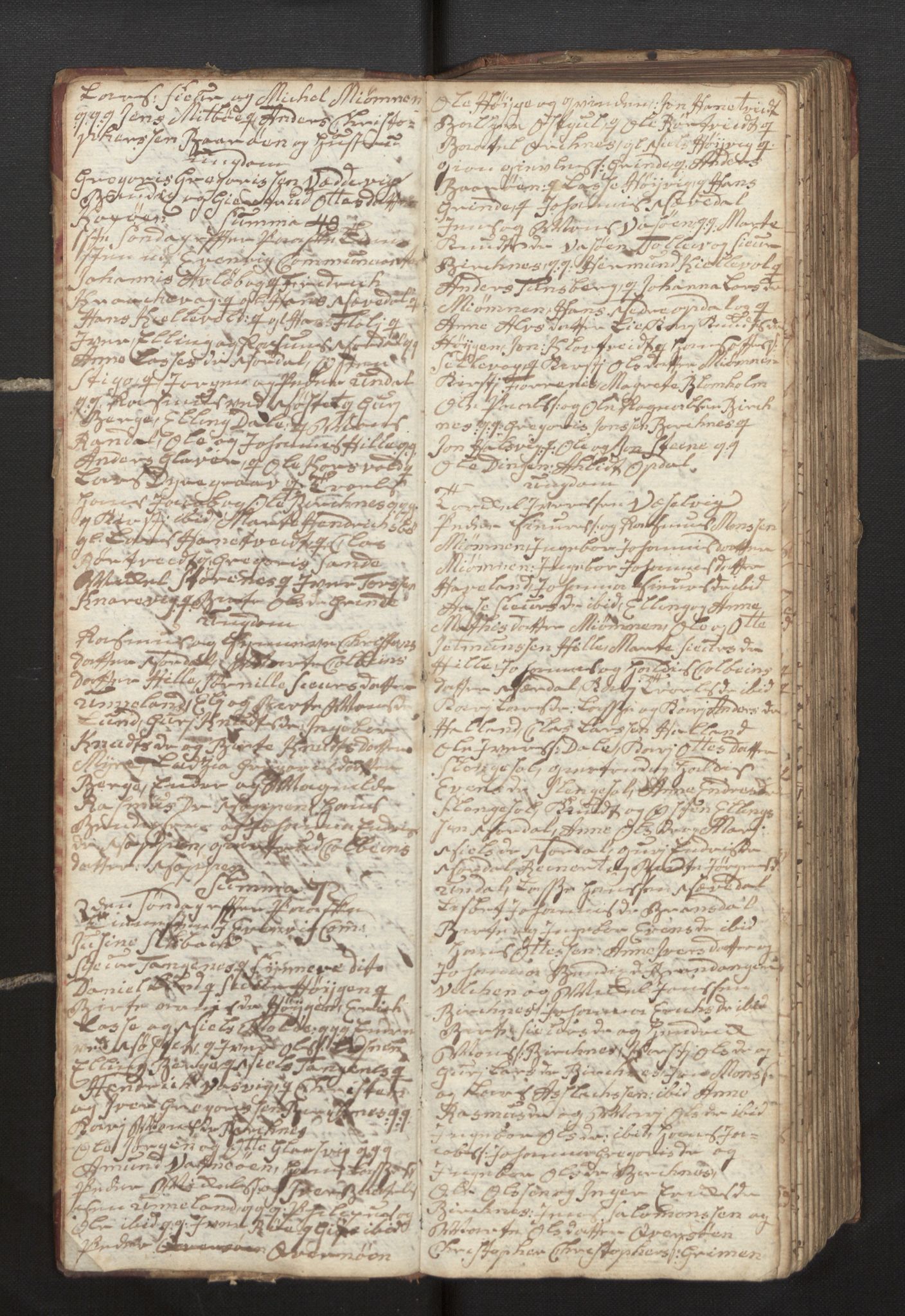 Gulen sokneprestembete, AV/SAB-A-80201/H/Hb/L0010: Kommunikantprotokoll nr. 10, 1782-1791