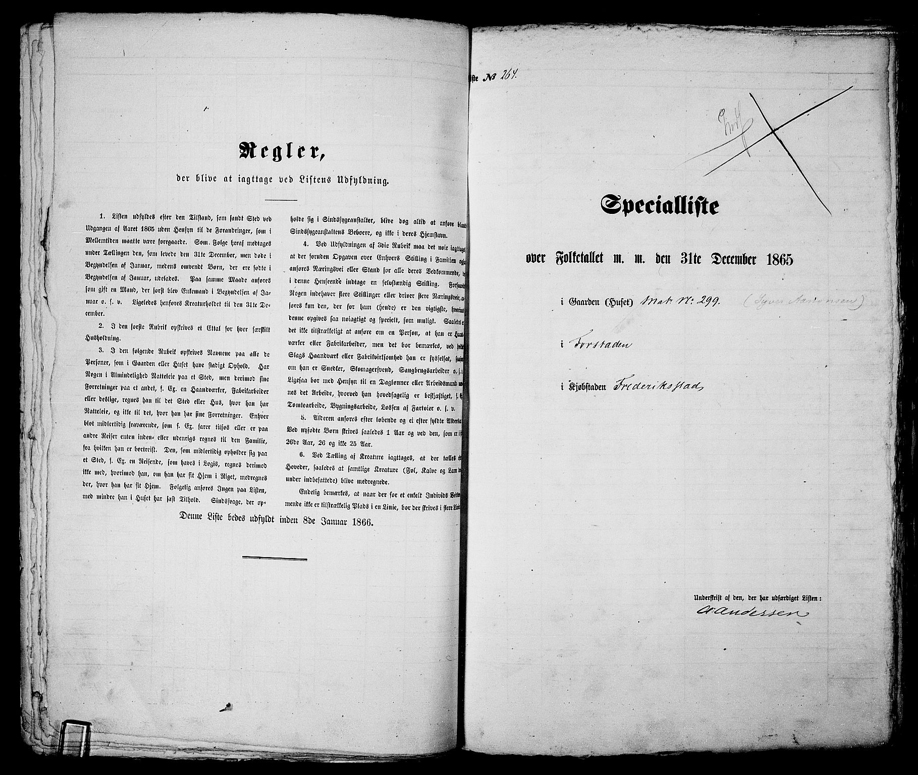 RA, Folketelling 1865 for 0103B Fredrikstad prestegjeld, Fredrikstad kjøpstad, 1865, s. 560