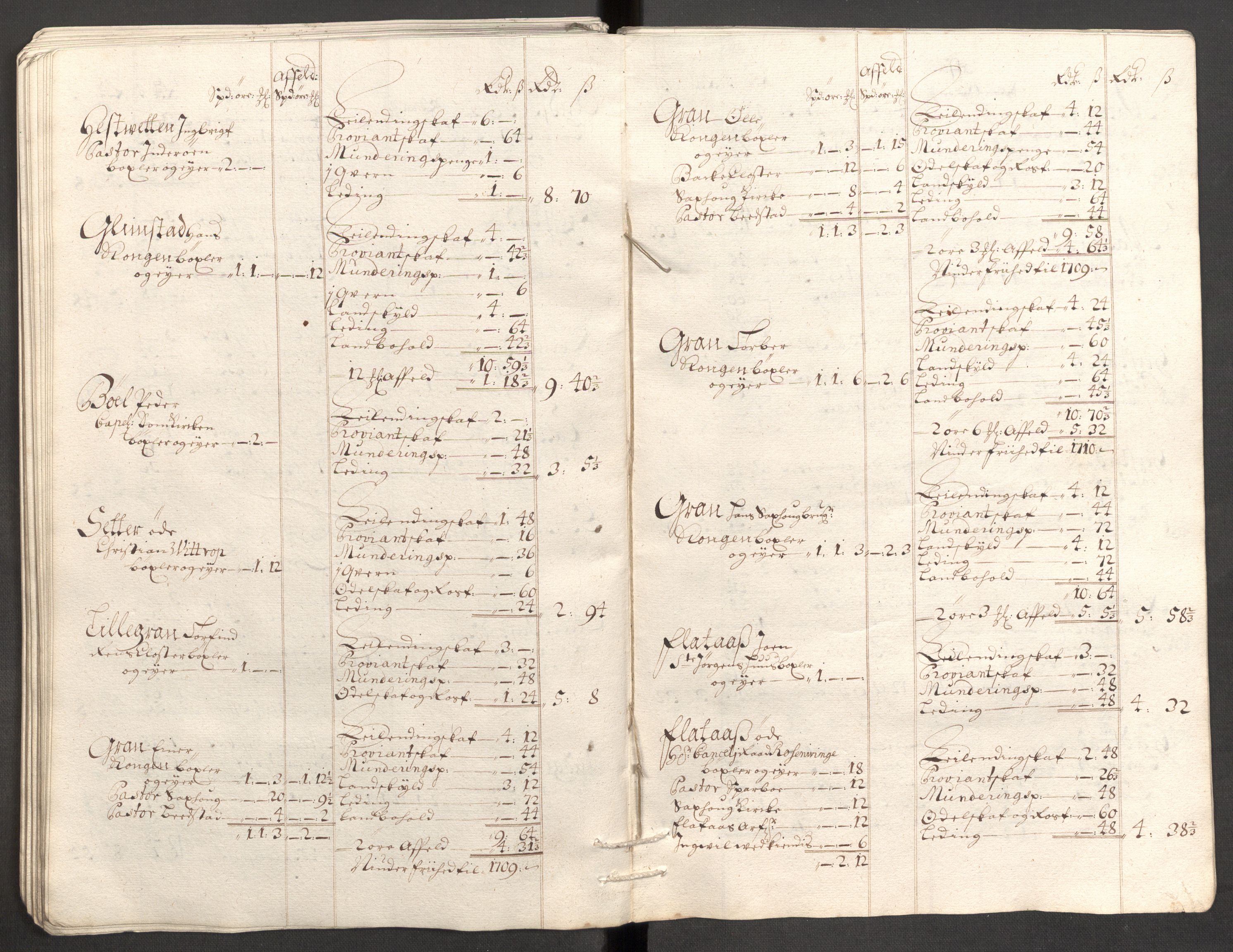 Rentekammeret inntil 1814, Reviderte regnskaper, Fogderegnskap, RA/EA-4092/R63/L4315: Fogderegnskap Inderøy, 1706-1707, s. 367