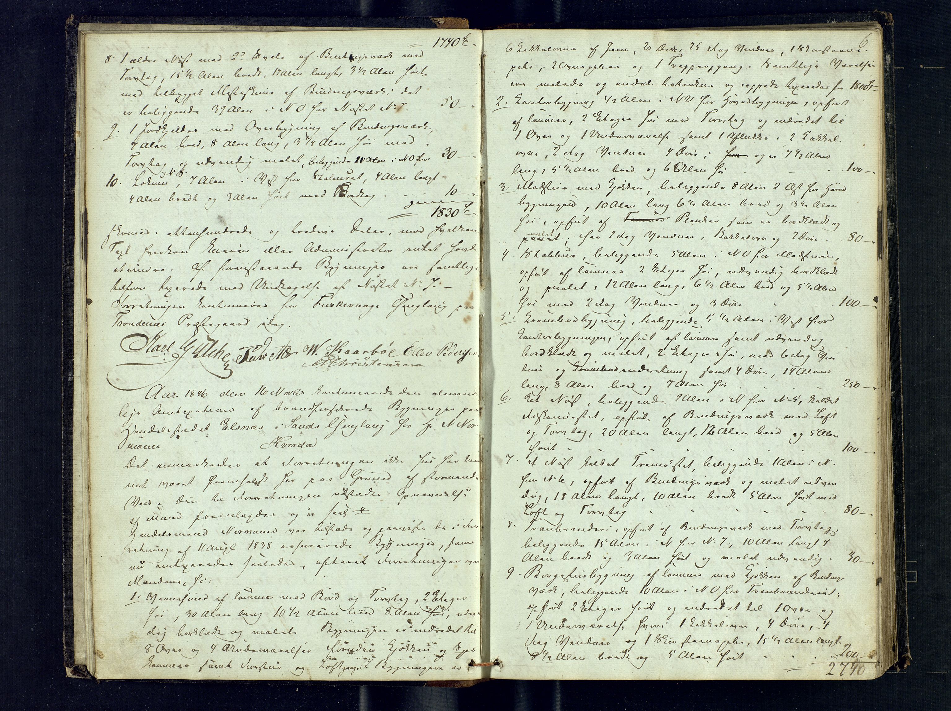 Harstad lensmannskontor, AV/SATØ-SATØ-10/F/Fr/Fra/L0589: Branntakstprotokoll. Merket A, 1846-1863, s. 6