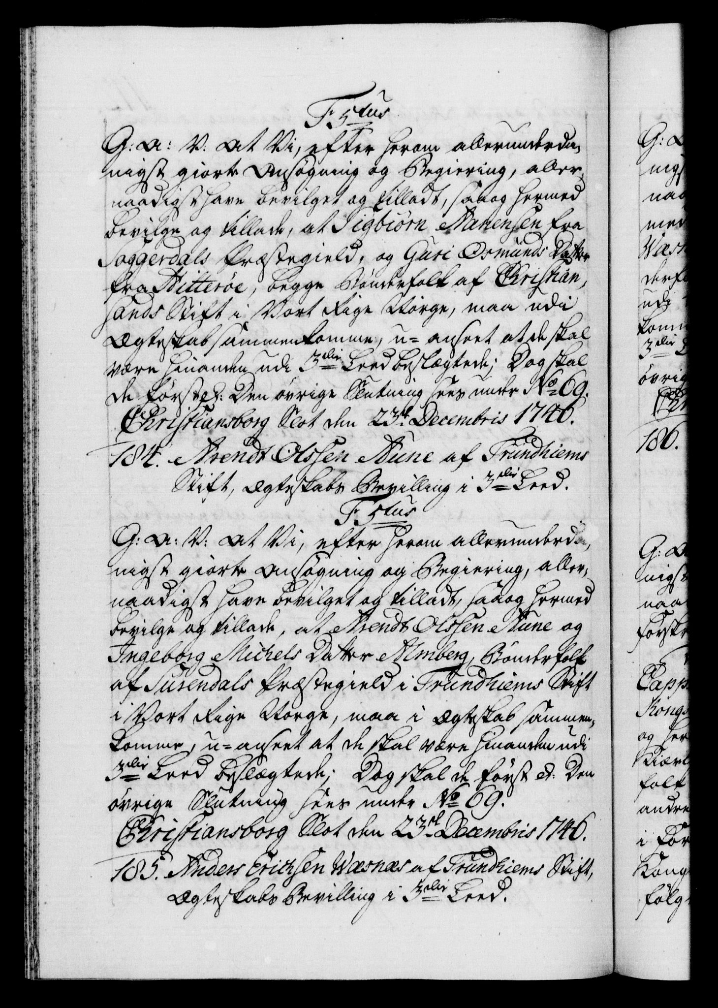 Danske Kanselli 1572-1799, AV/RA-EA-3023/F/Fc/Fca/Fcaa/L0035: Norske registre, 1746-1748, s. 112b