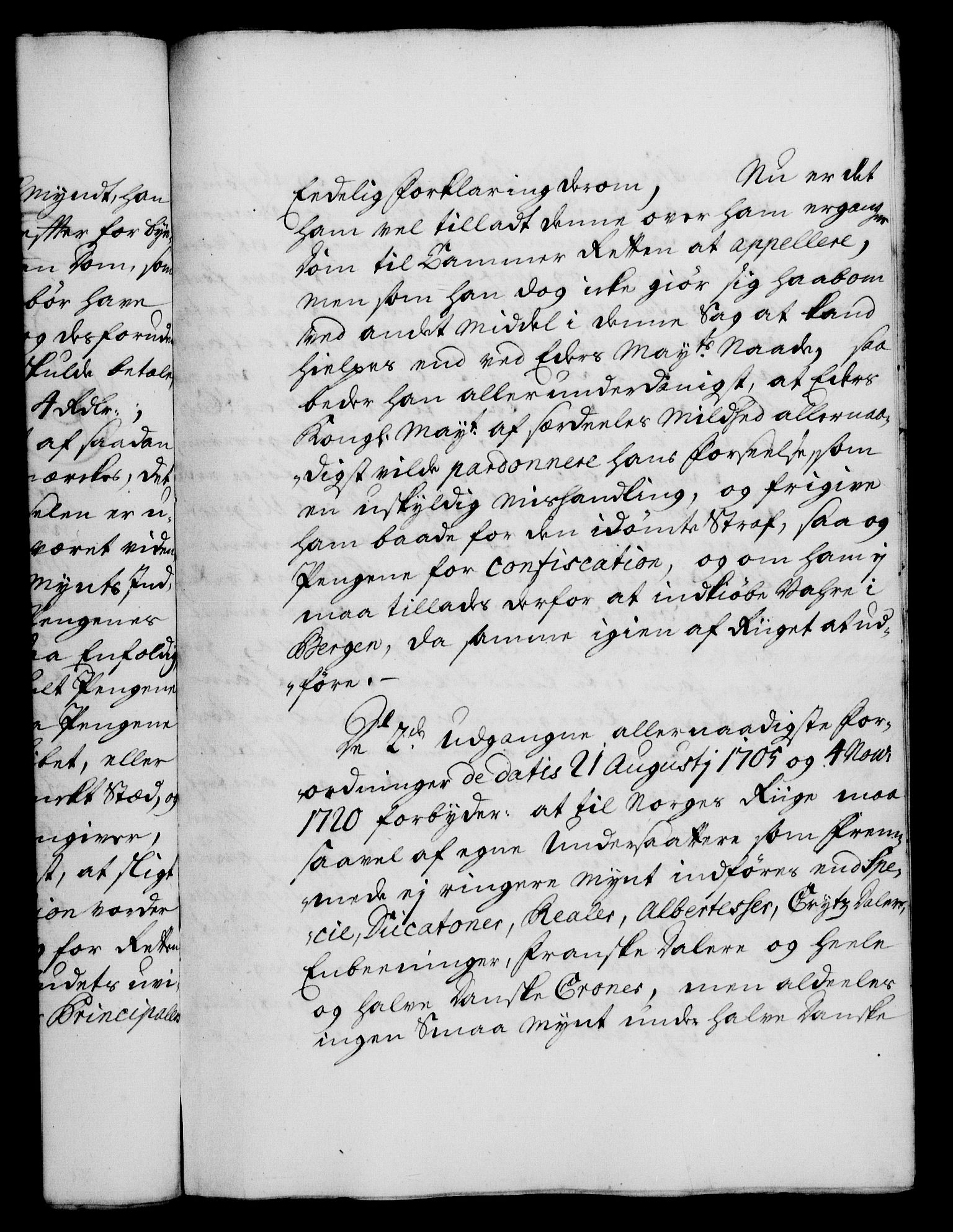 Rentekammeret, Kammerkanselliet, RA/EA-3111/G/Gf/Gfa/L0017: Norsk relasjons- og resolusjonsprotokoll (merket RK 52.17), 1734, s. 294
