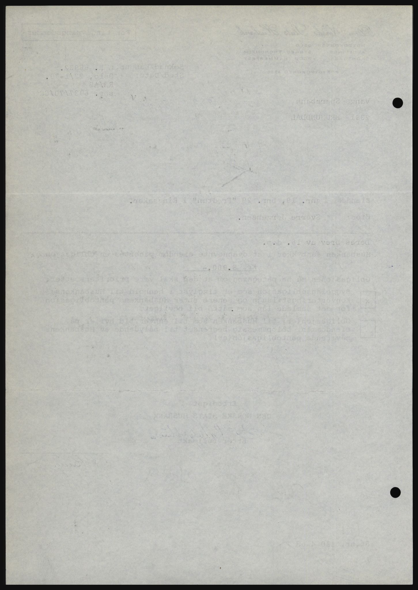 Nord-Hedmark sorenskriveri, AV/SAH-TING-012/H/Hc/L0033: Pantebok nr. 33, 1970-1970, Dagboknr: 933/1970