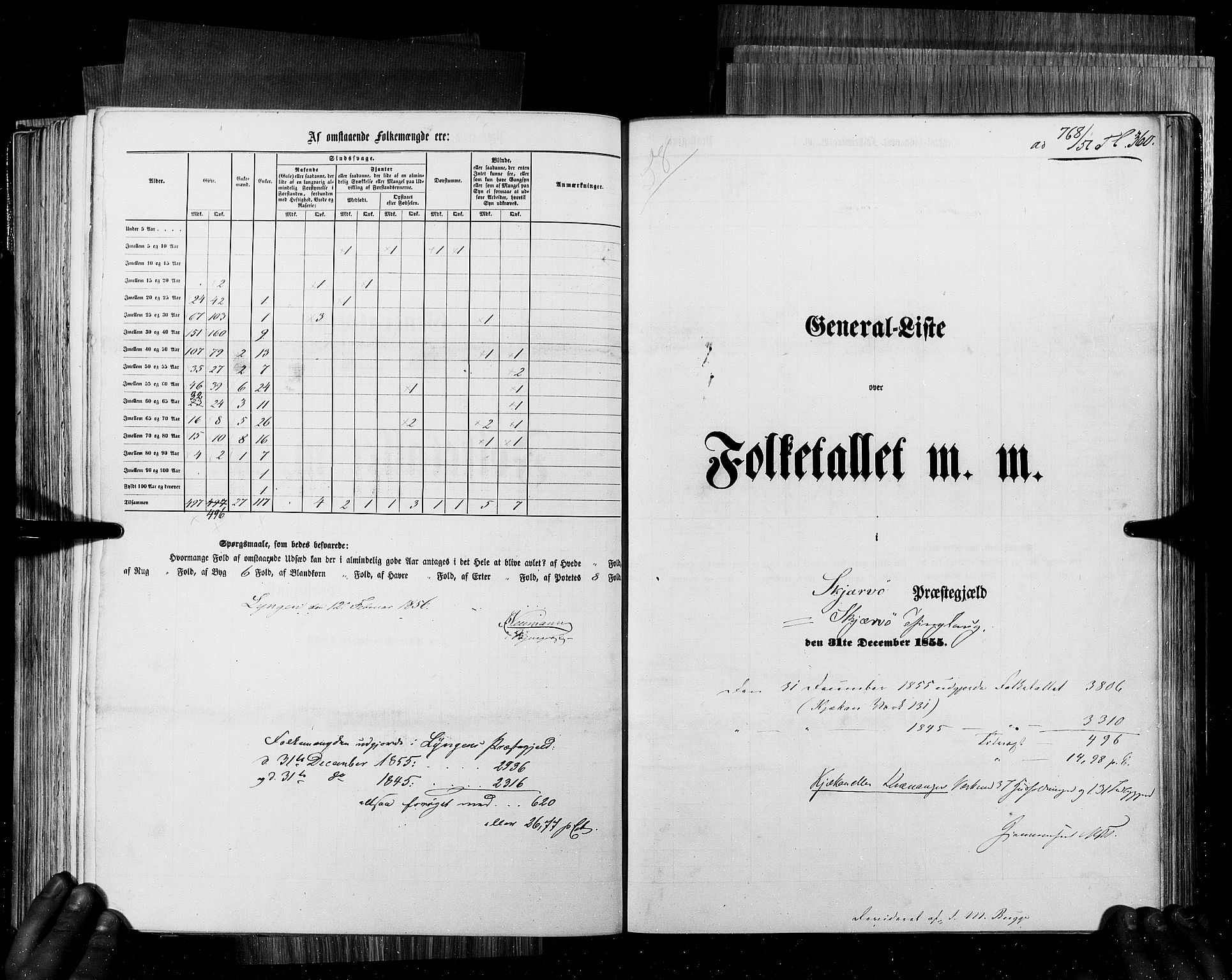 RA, Folketellingen 1855, bind 6B: Nordland amt og Finnmarken amt, 1855, s. 360