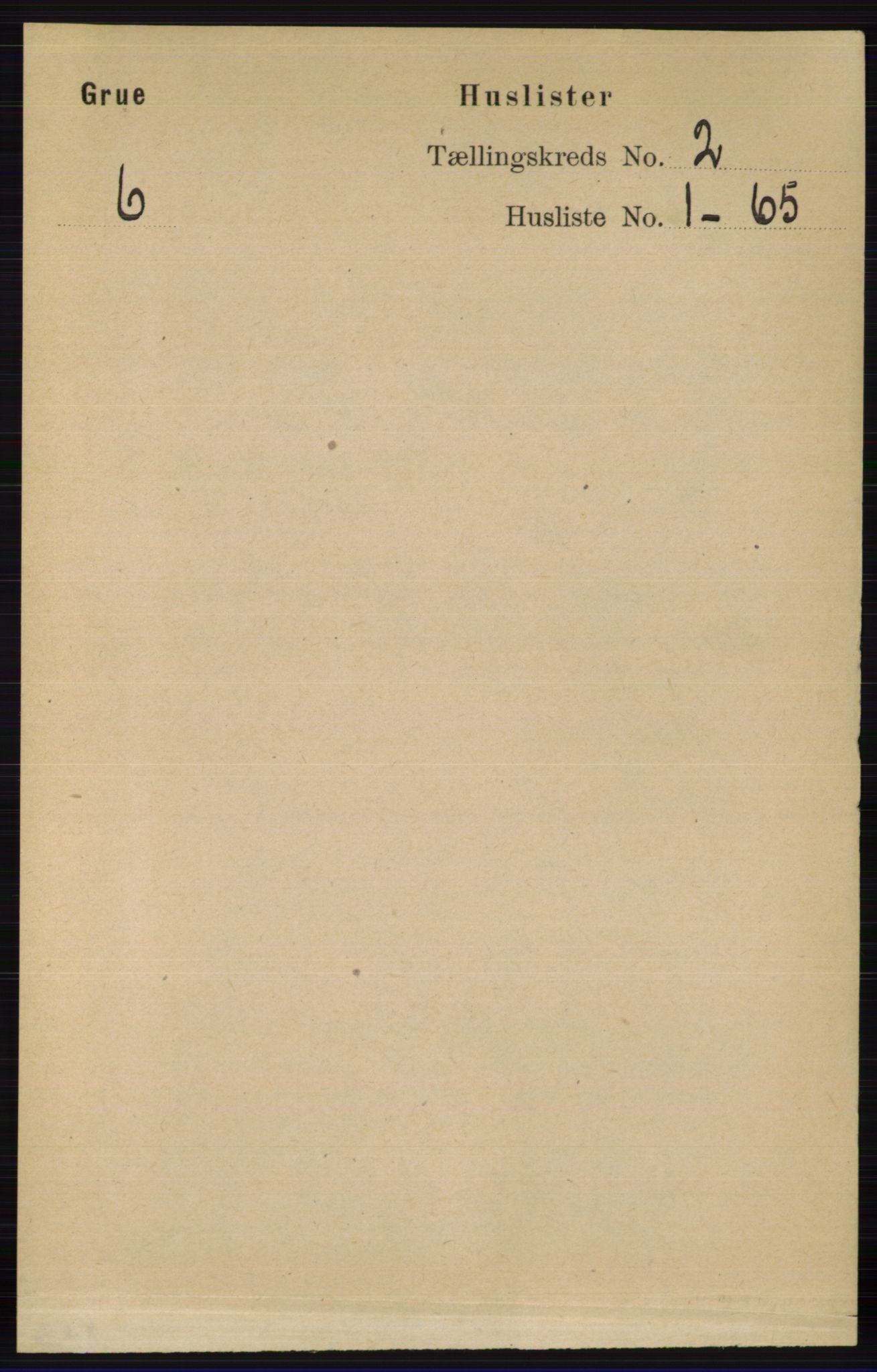 RA, Folketelling 1891 for 0423 Grue herred, 1891, s. 1004