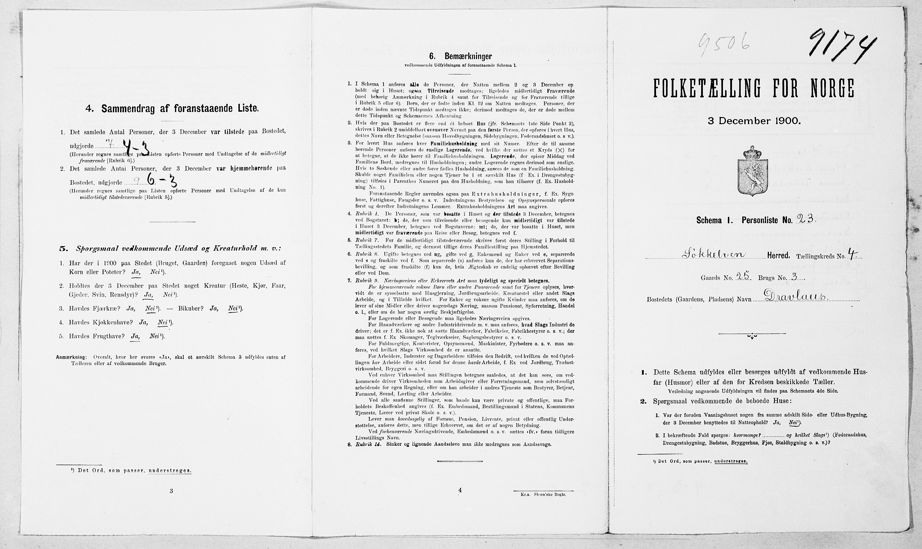 SAT, Folketelling 1900 for 1528 Sykkylven herred, 1900, s. 44