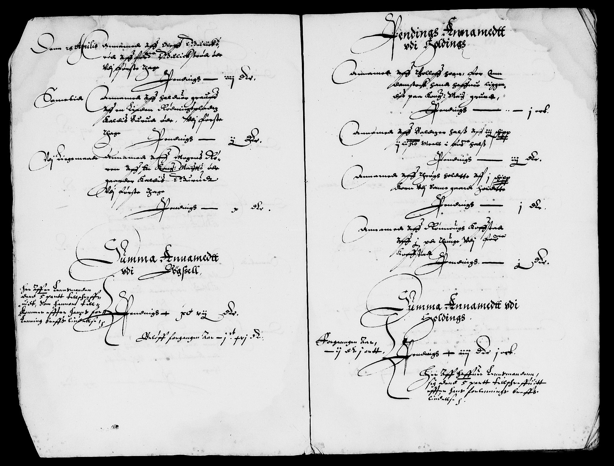 Rentekammeret inntil 1814, Reviderte regnskaper, Lensregnskaper, AV/RA-EA-5023/R/Rb/Rbm/L0001: Eiker len, 1607-1618