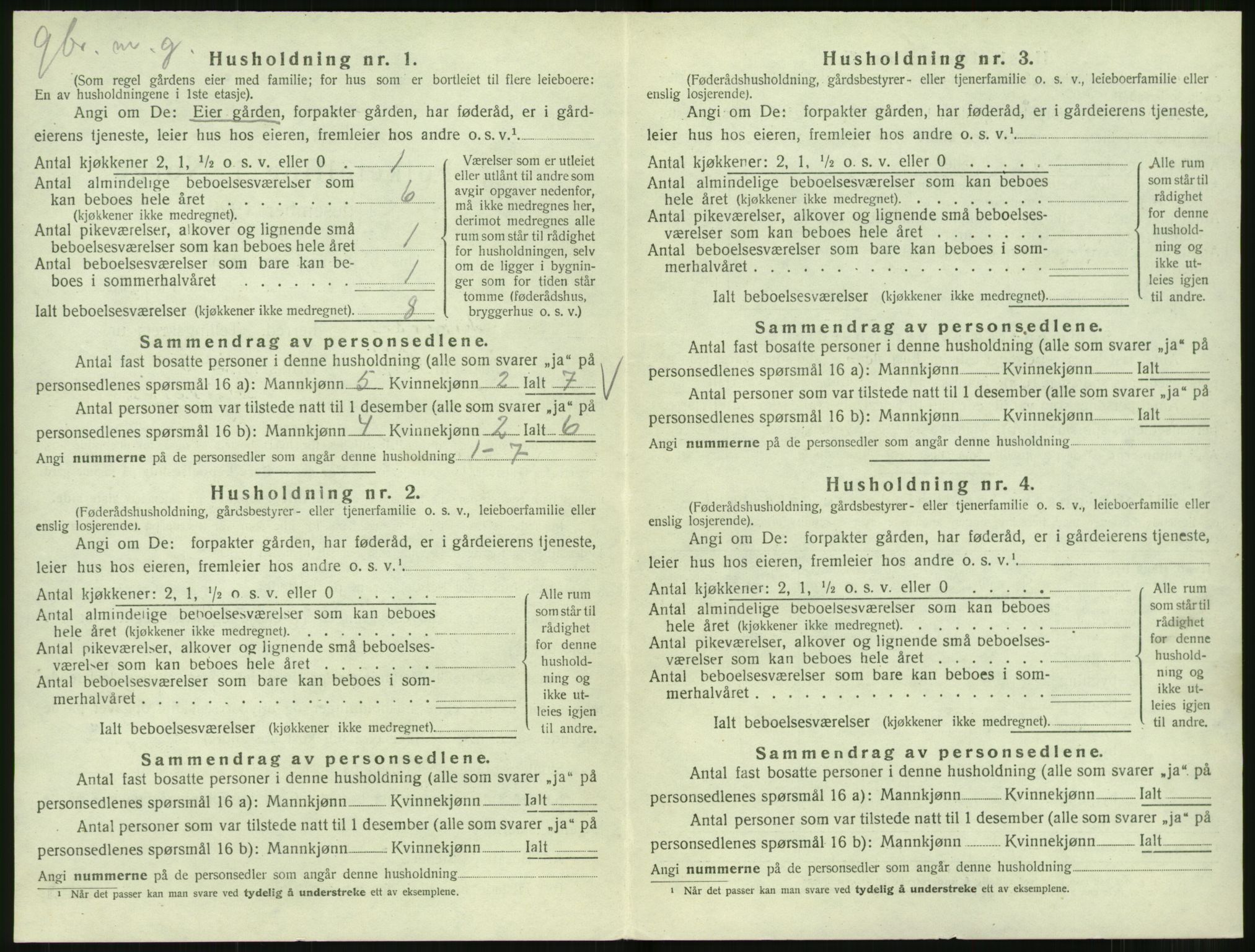 SAT, Folketelling 1920 for 1524 Norddal herred, 1920, s. 310