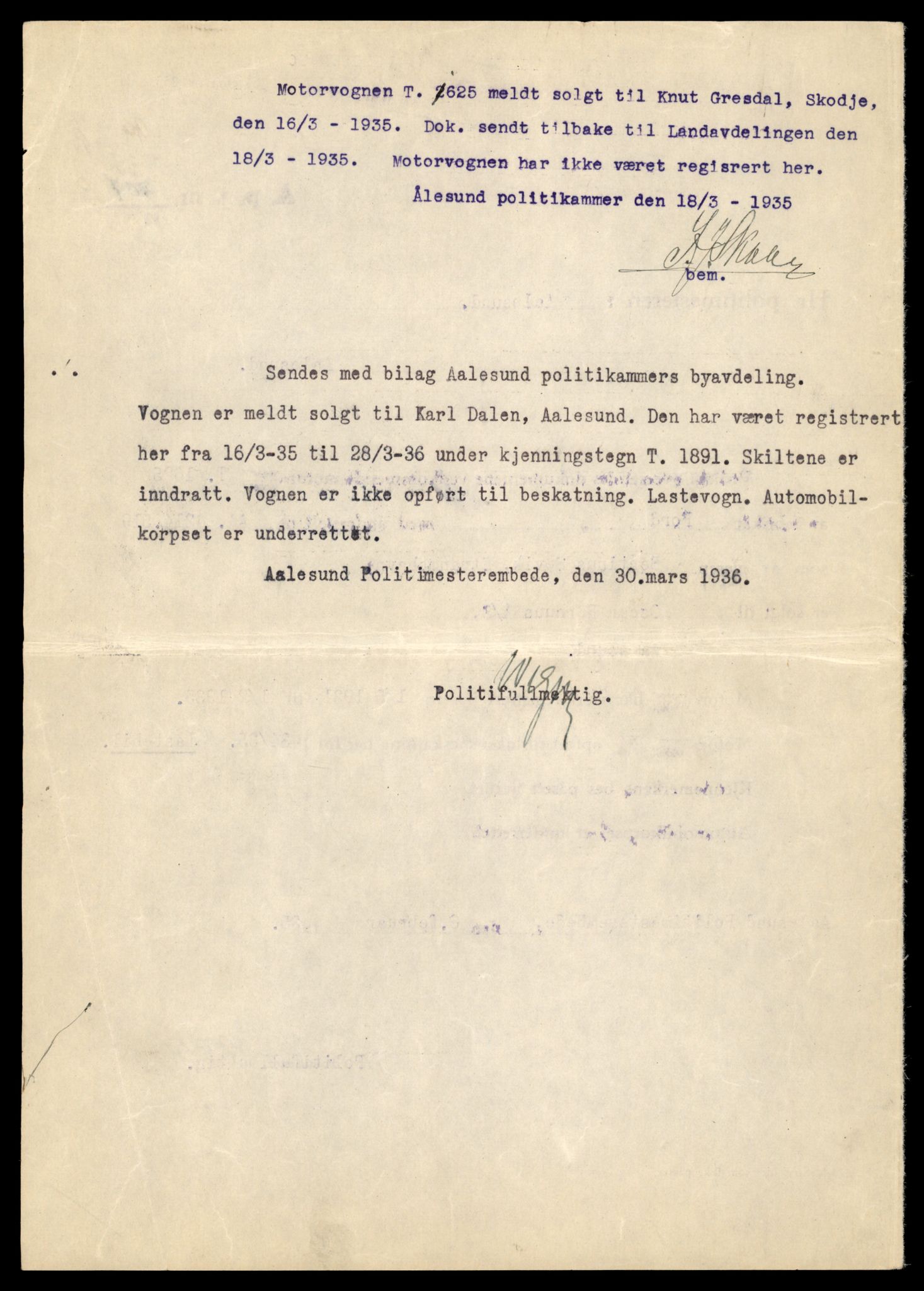 Møre og Romsdal vegkontor - Ålesund trafikkstasjon, AV/SAT-A-4099/F/Fe/L0034: Registreringskort for kjøretøy T 12500 - T 12652, 1927-1998, s. 2649